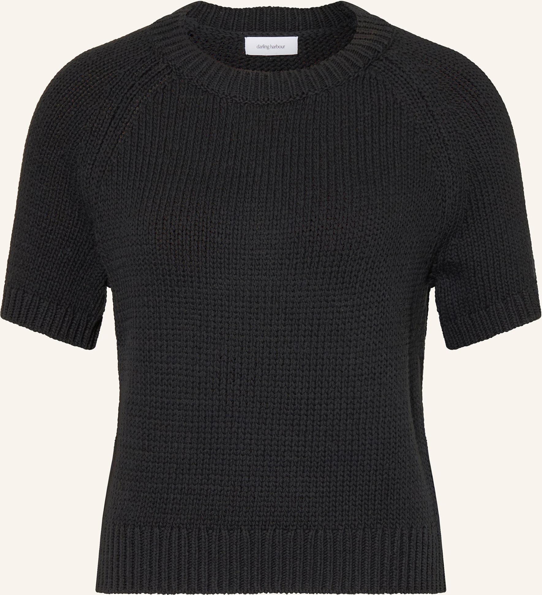 Darling Harbour Strickshirt schwarz