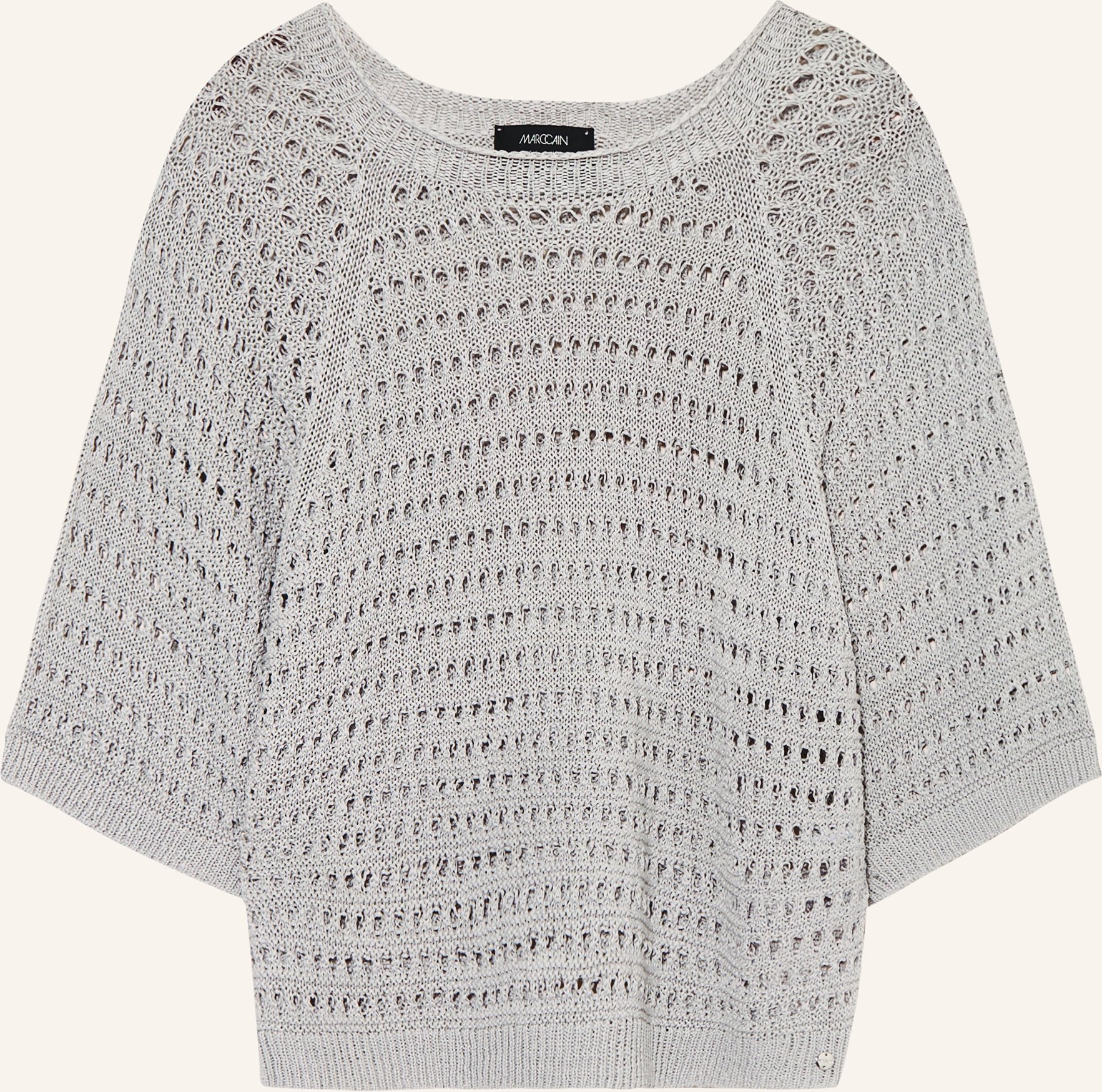 Marc Cain Pullover Mit 3/4-Arm grau