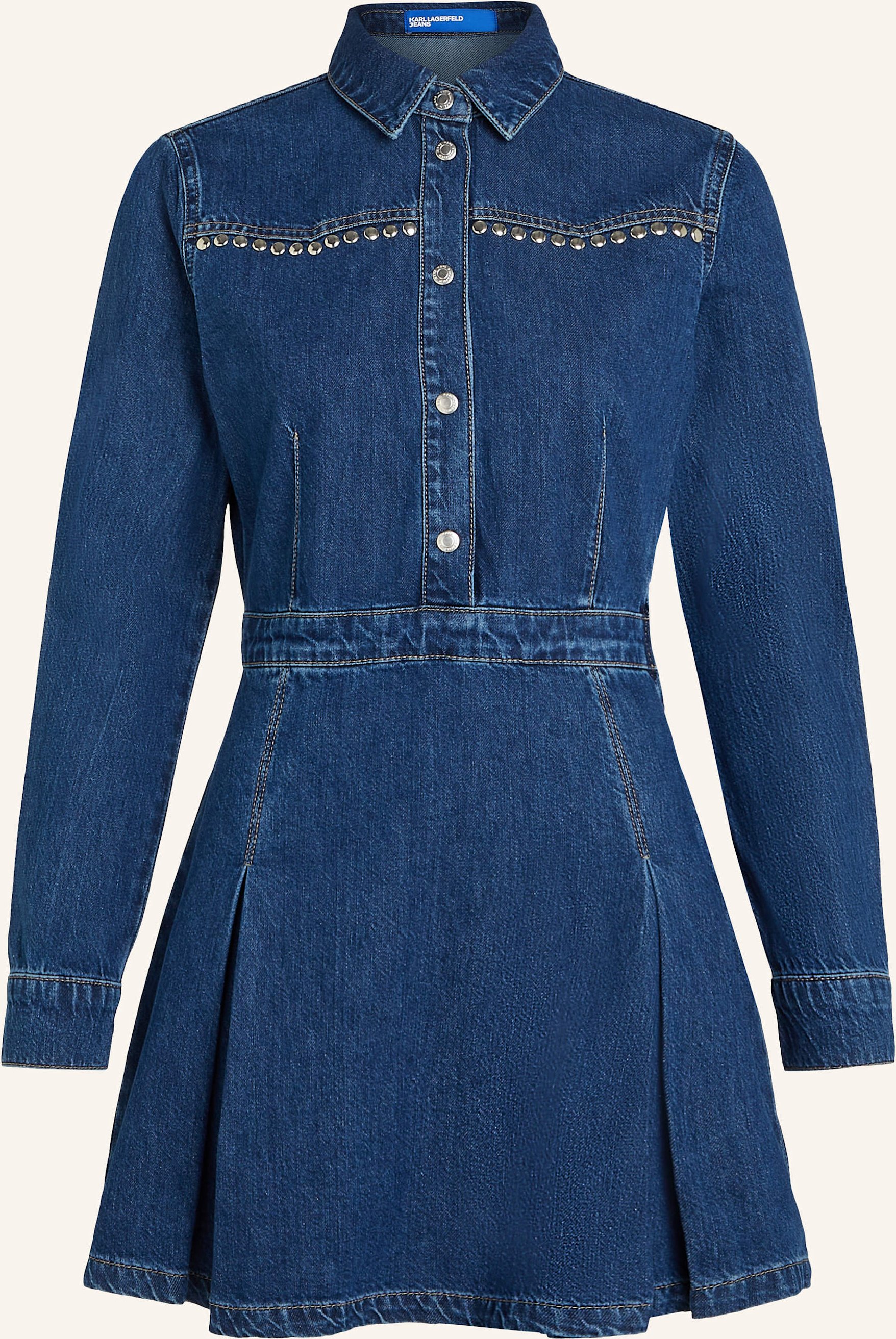 Karl Lagerfeld Jeans Kleid blau