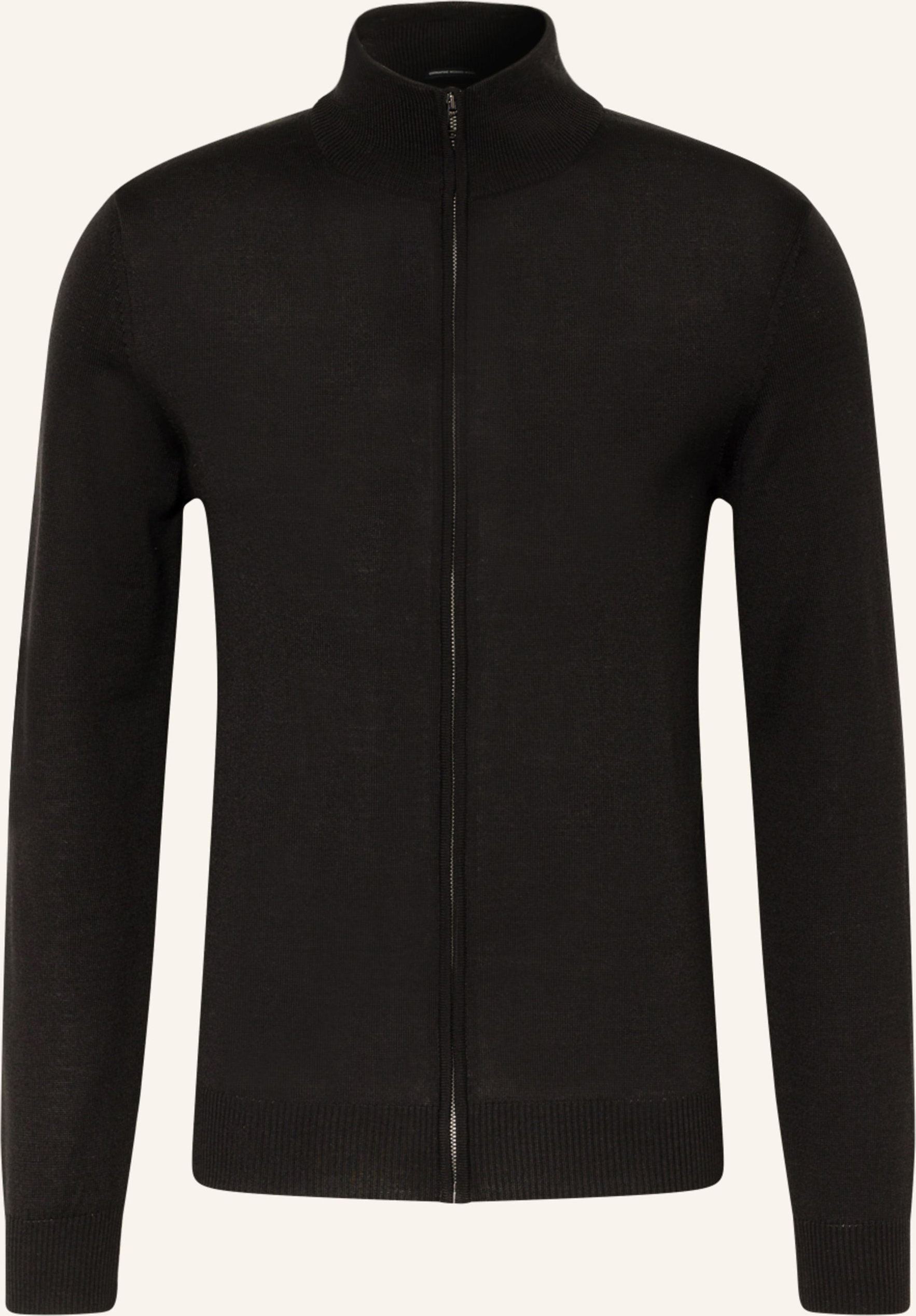 Joop! Strickjacke Davis Aus Merinowolle schwarz