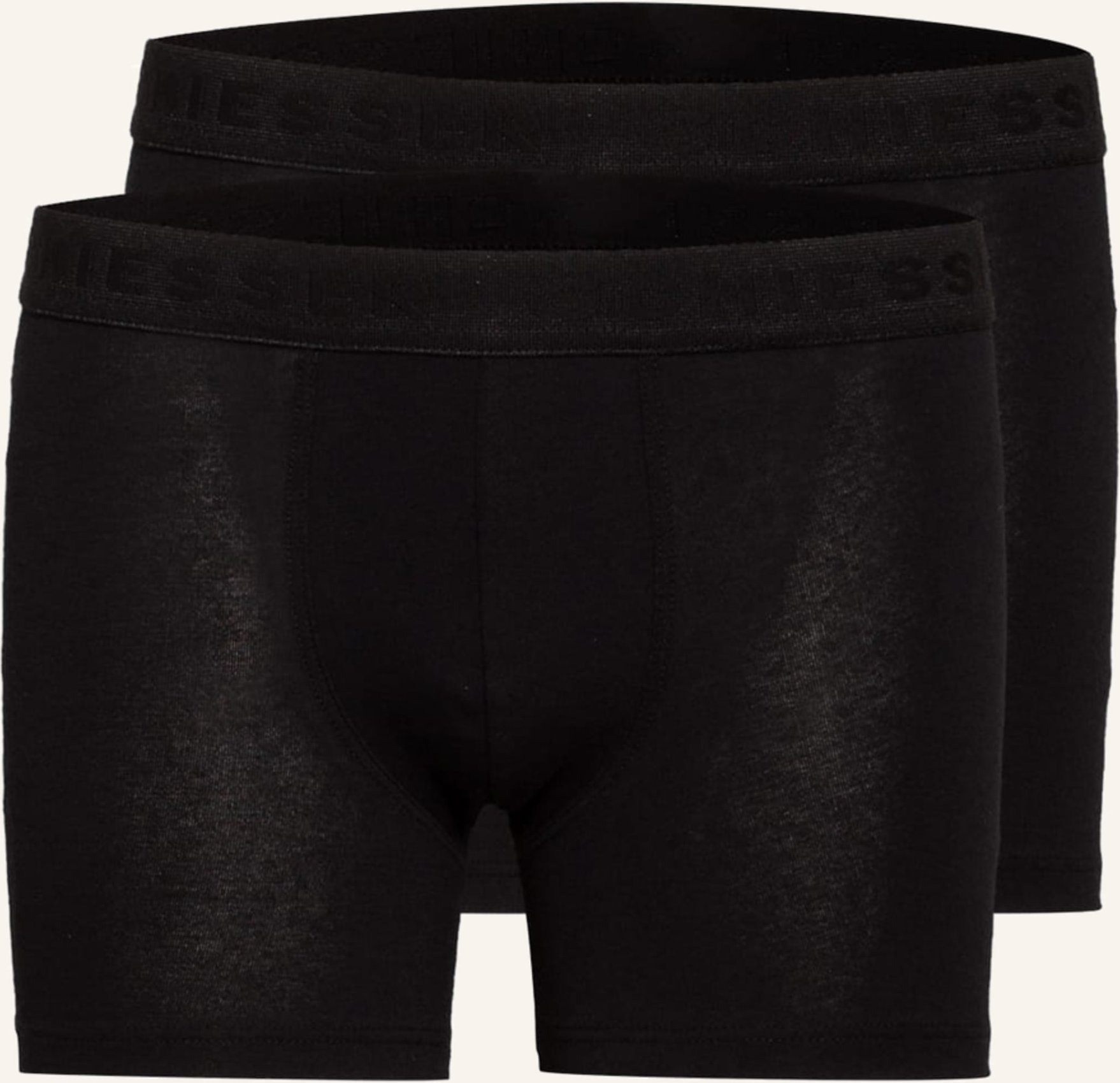 Thumbnail - Schiesser 2er-Pack Boxershorts schwarz