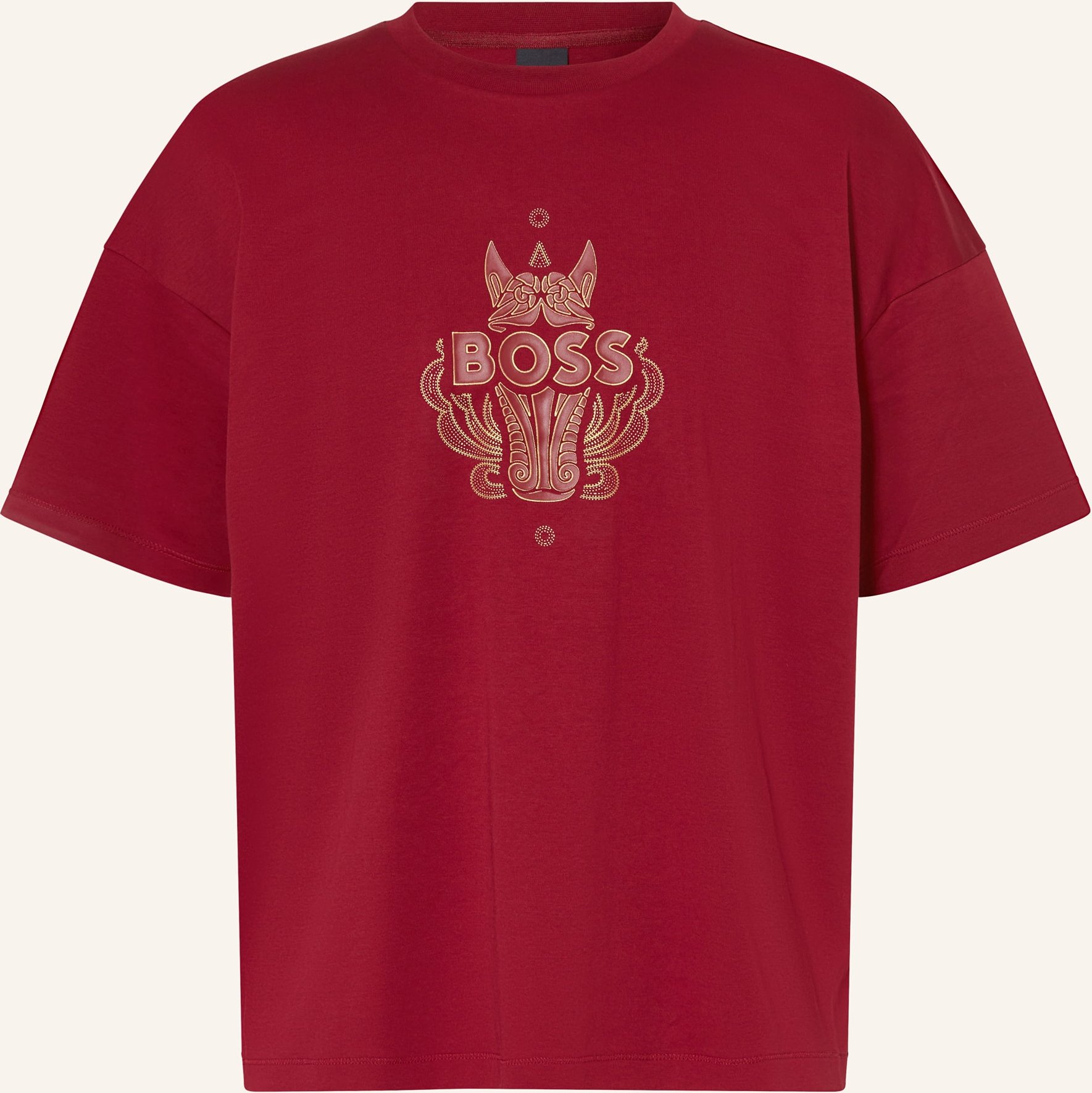 Boss T-Shirt Wen_Cny rot