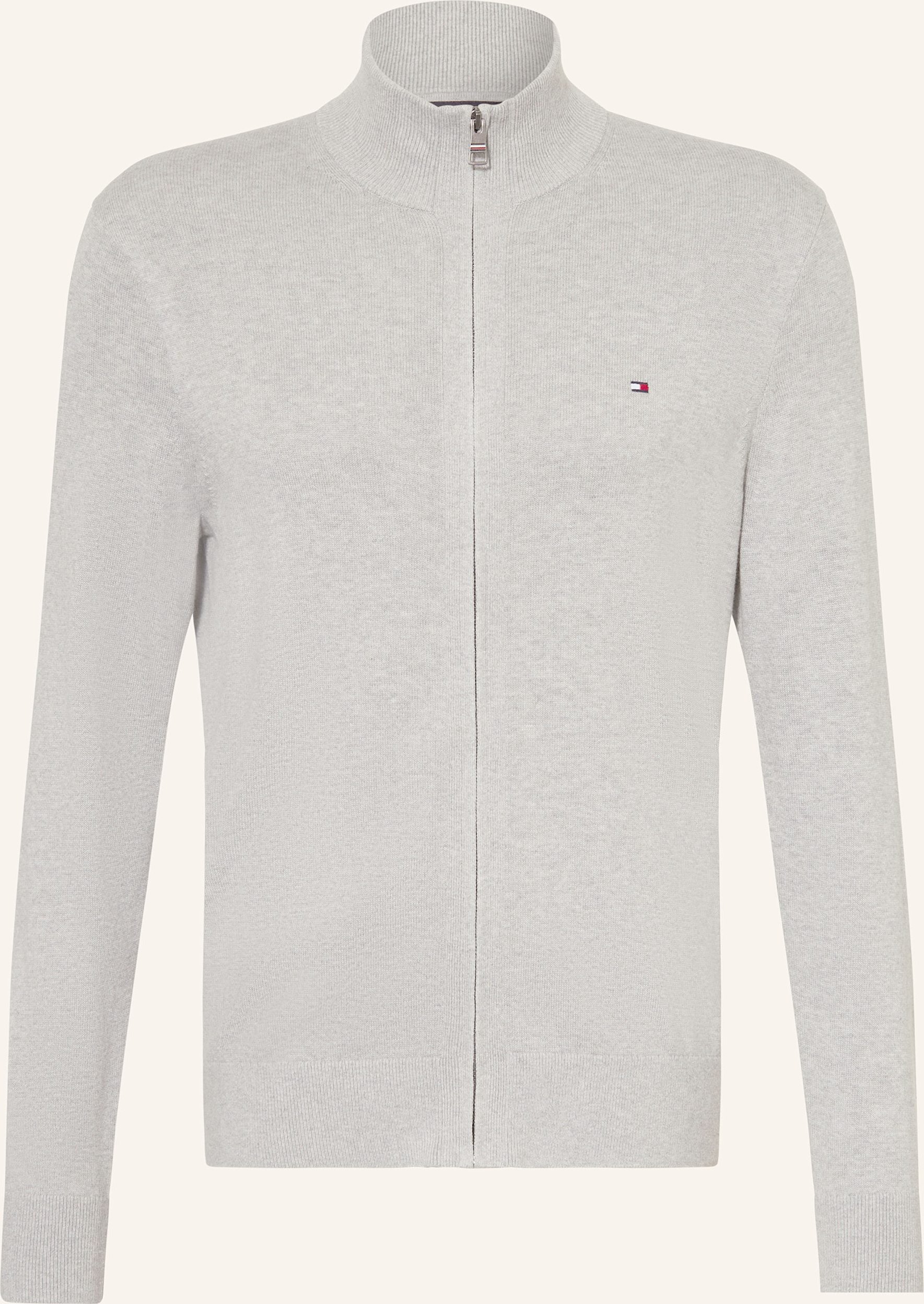 Thumbnail - Tommy Hilfiger Strickjacke grau