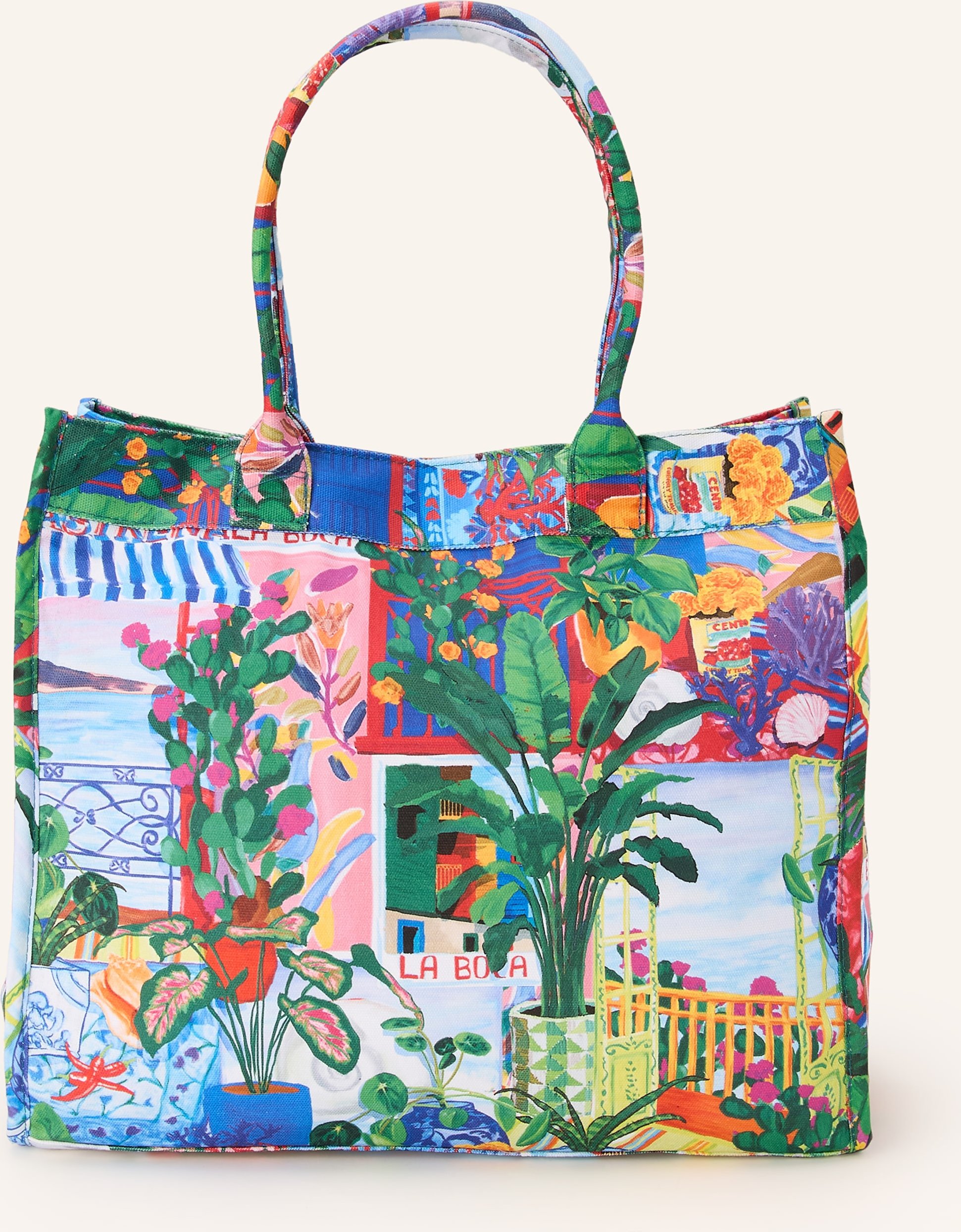 Seafolly Strandtasche La Boca blau