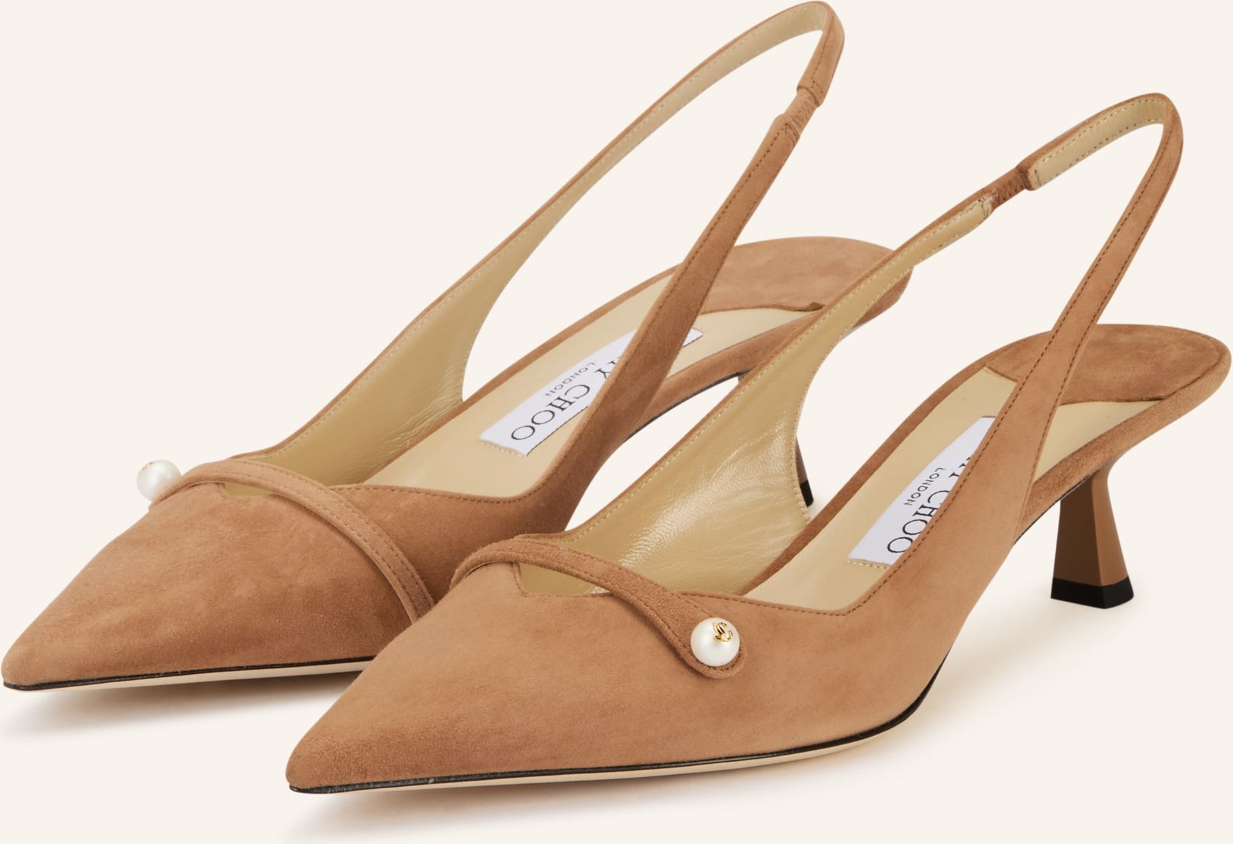 Jimmy Choo Slingpumps Amita 45 braun