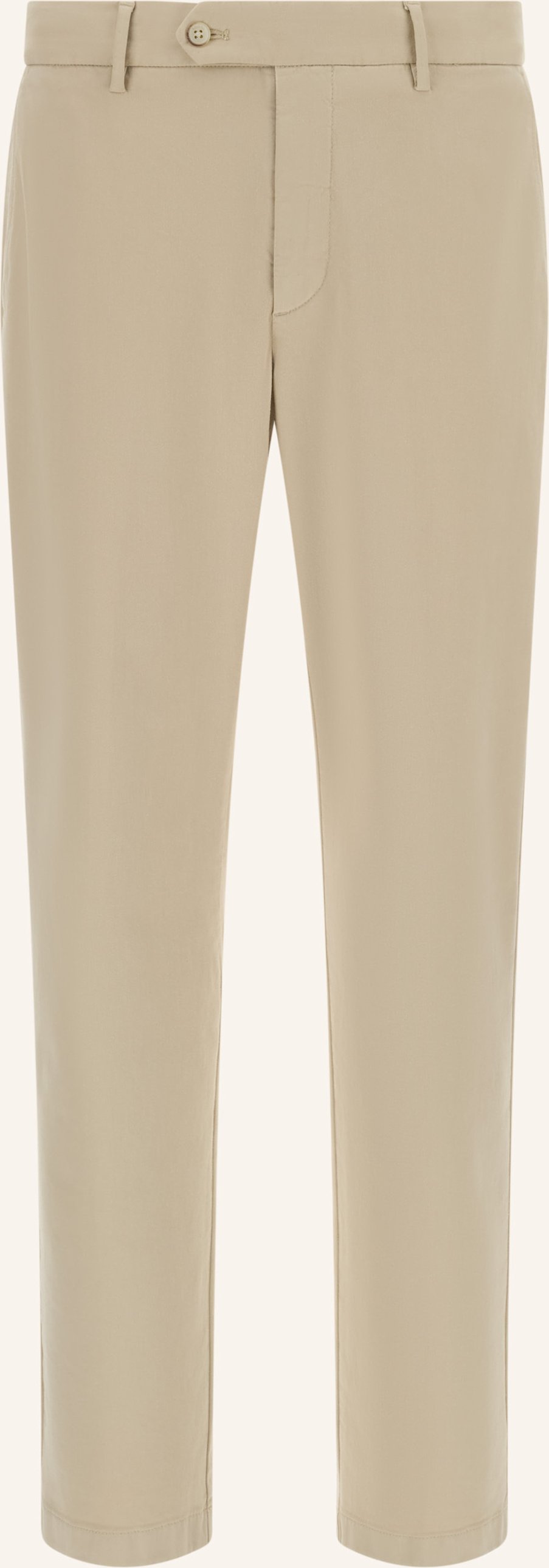 Boggi Milano Stretch Cotton Trousers beige