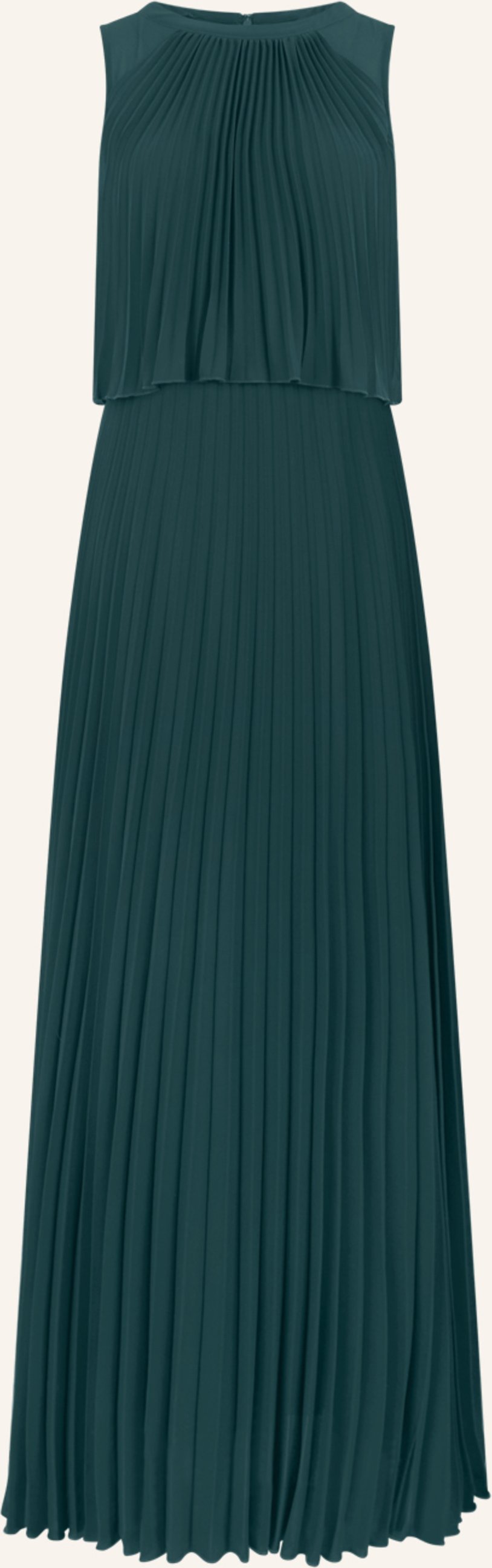 Apart Langes Chiffonkleid gruen