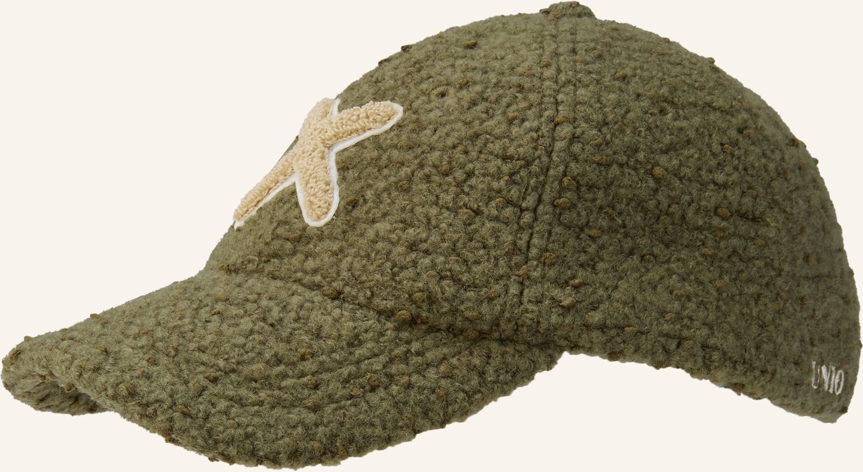 Unio Teddyfell-Cap Osaka gruen