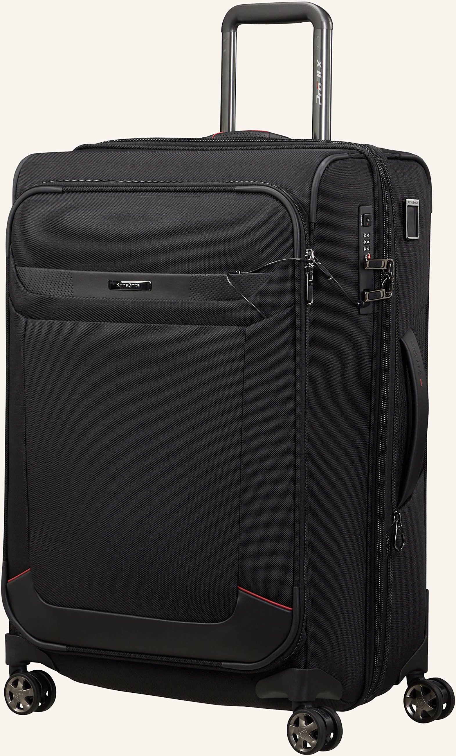 Samsonite Trolley Pro-Dlx 6 Trvl schwarz