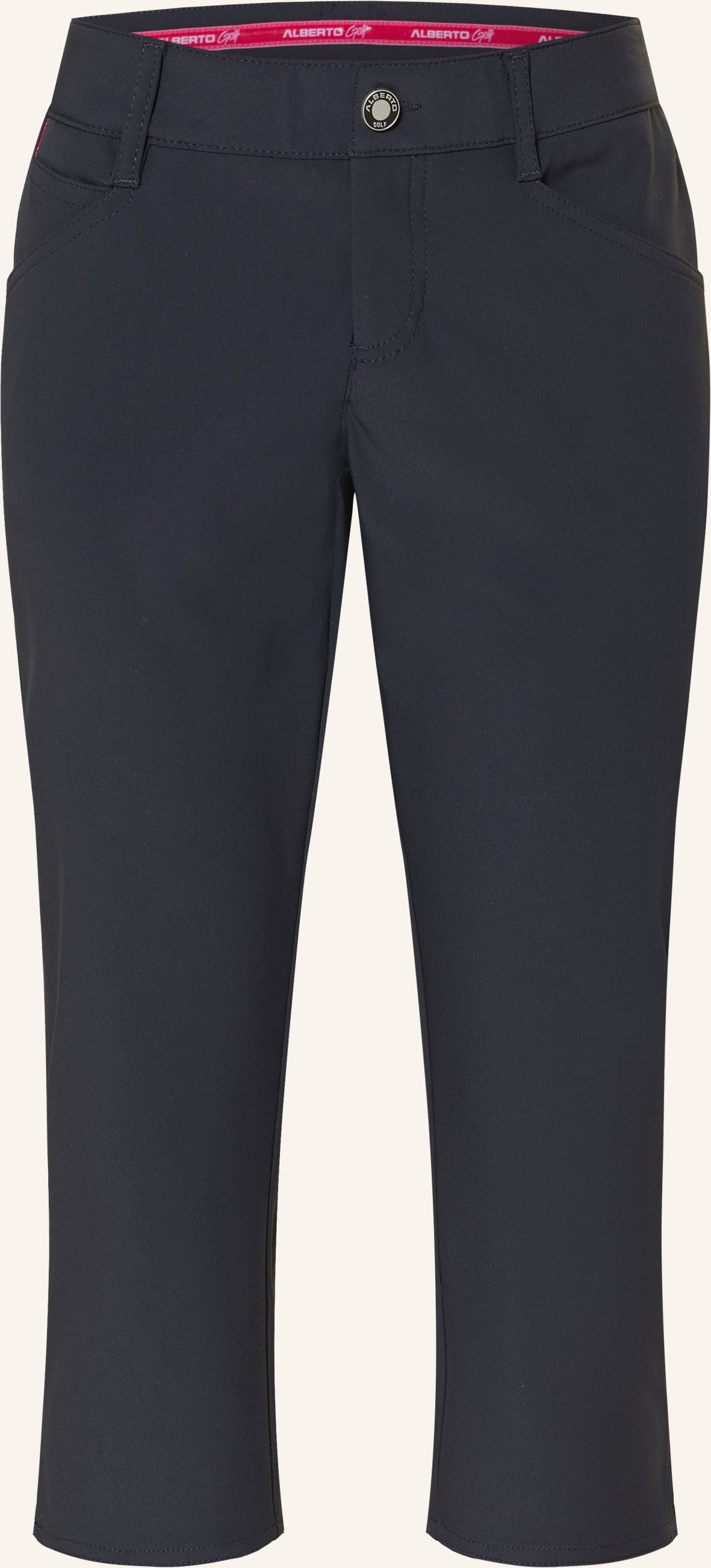 Alberto 3/4-Golfhose Mit Schmucksteinen blau