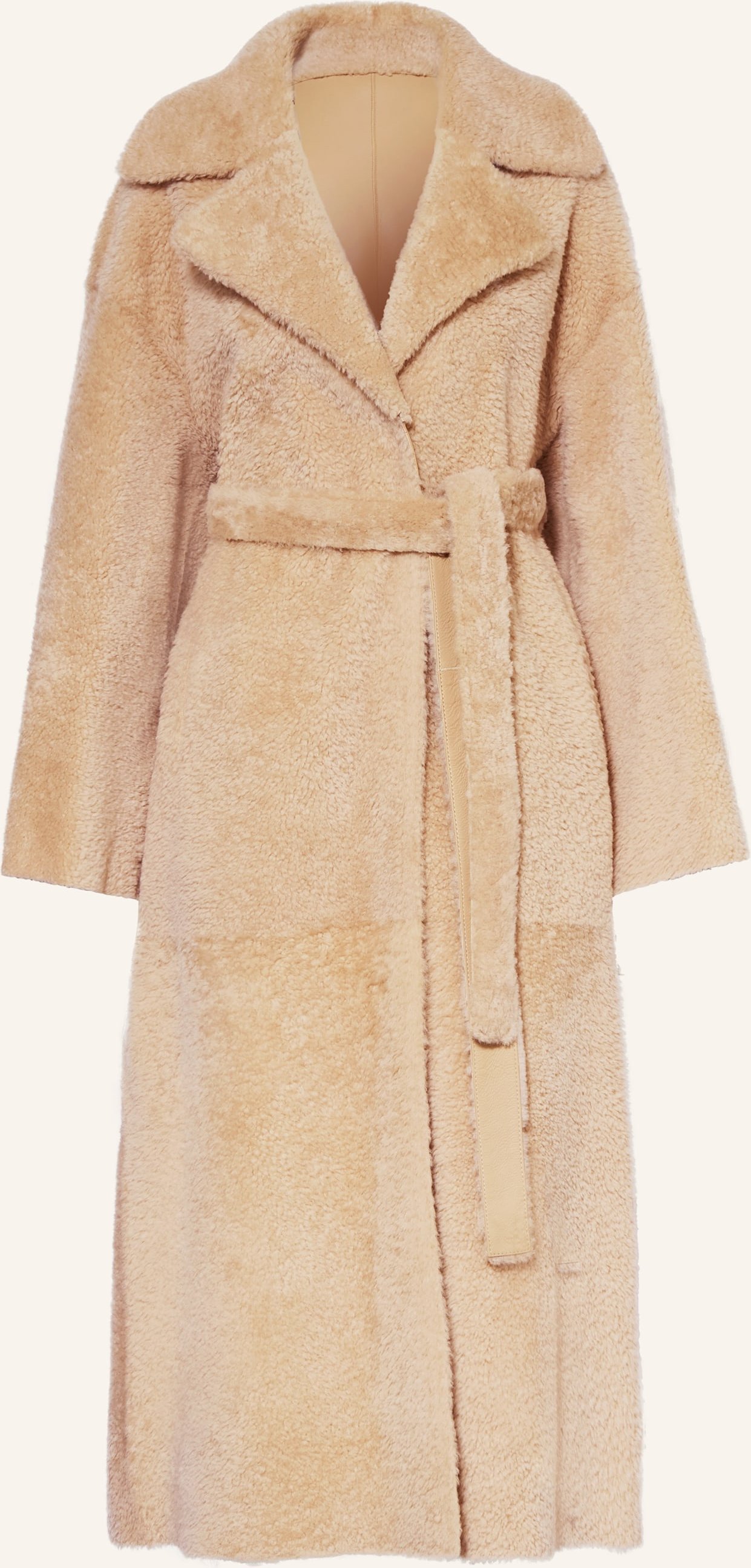 Arma Ledermantel Rien Zum Wenden beige