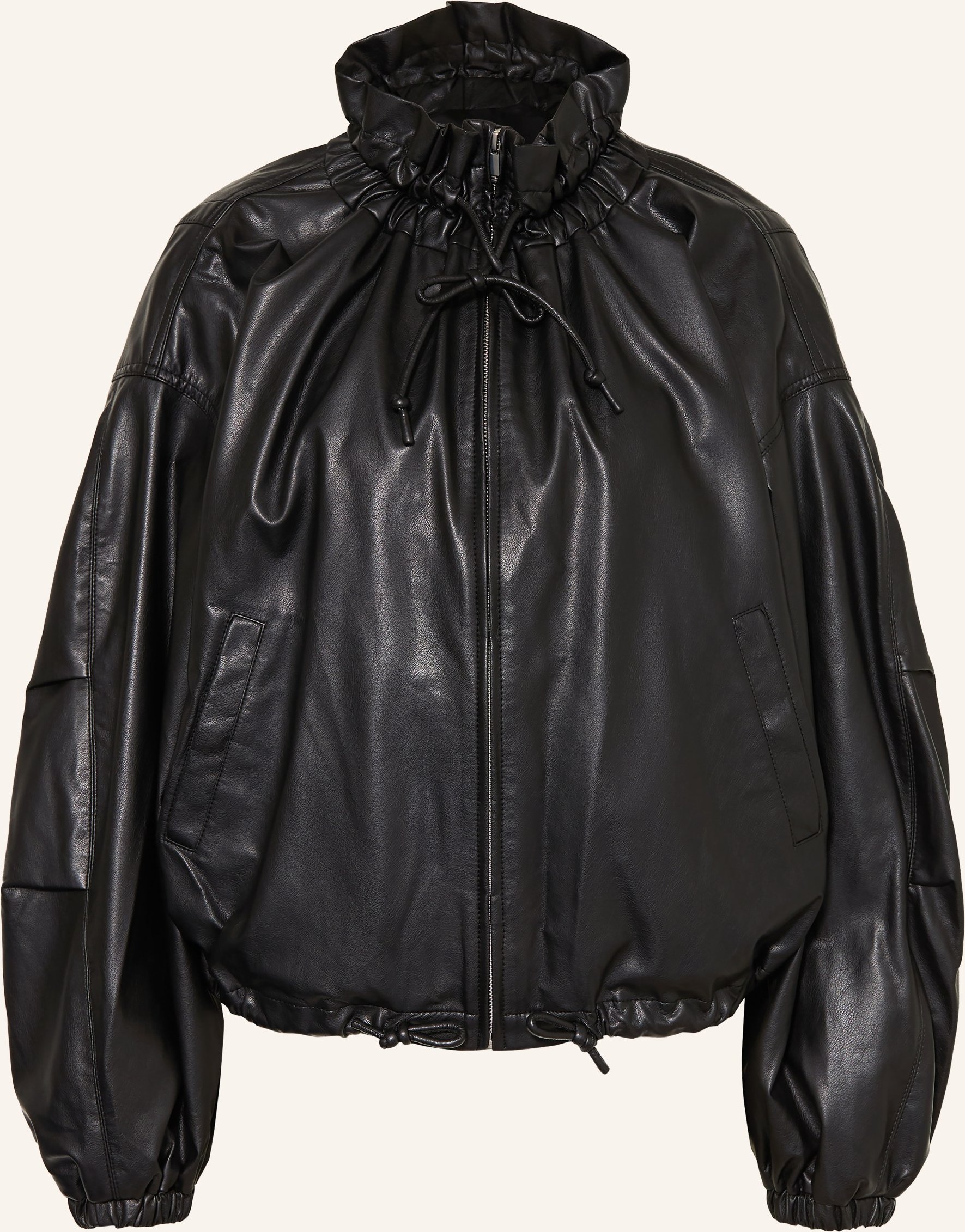 Marant Étoile Jacke Neela In Lederoptik schwarz