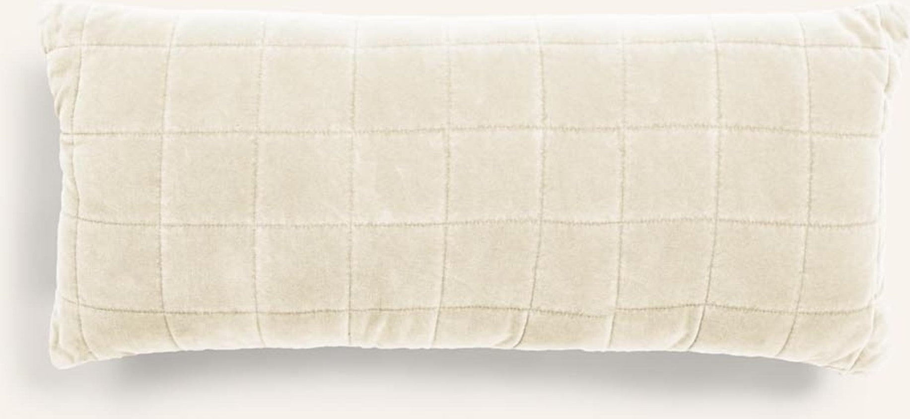 Essenza Samt-Dekokissen Julia beige