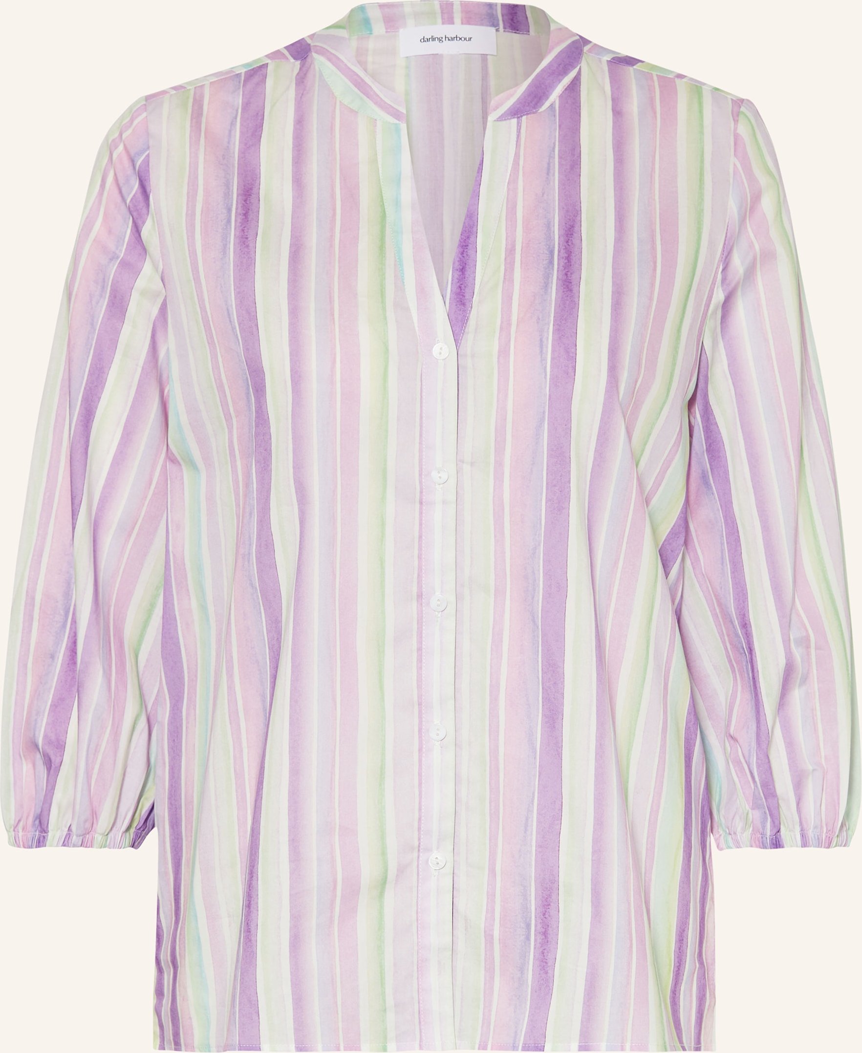 Thumbnail - Darling Harbour Bluse Mit 3/4-Arm weiss