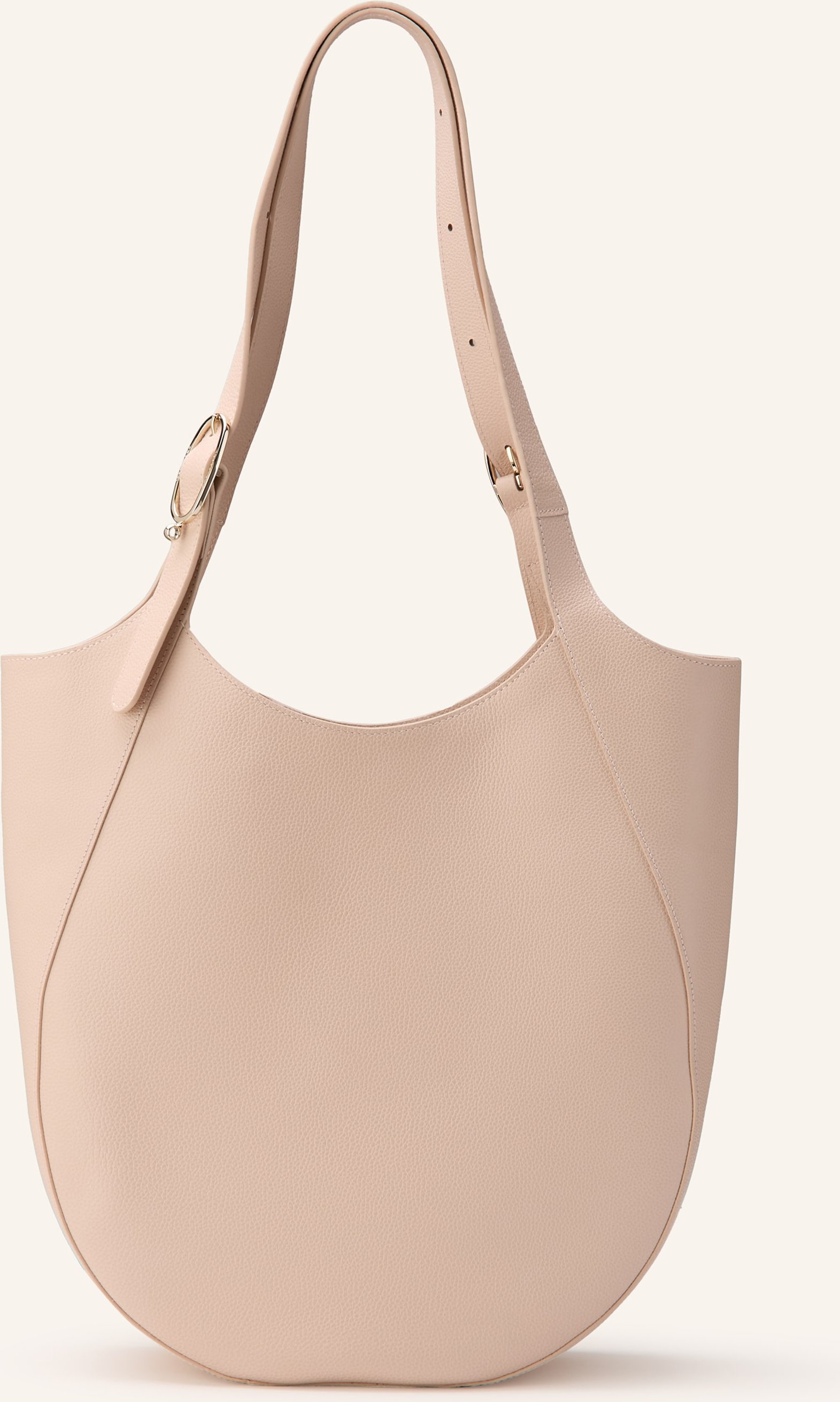 Longchamp Beuteltasche Le Foulonné Xl beige