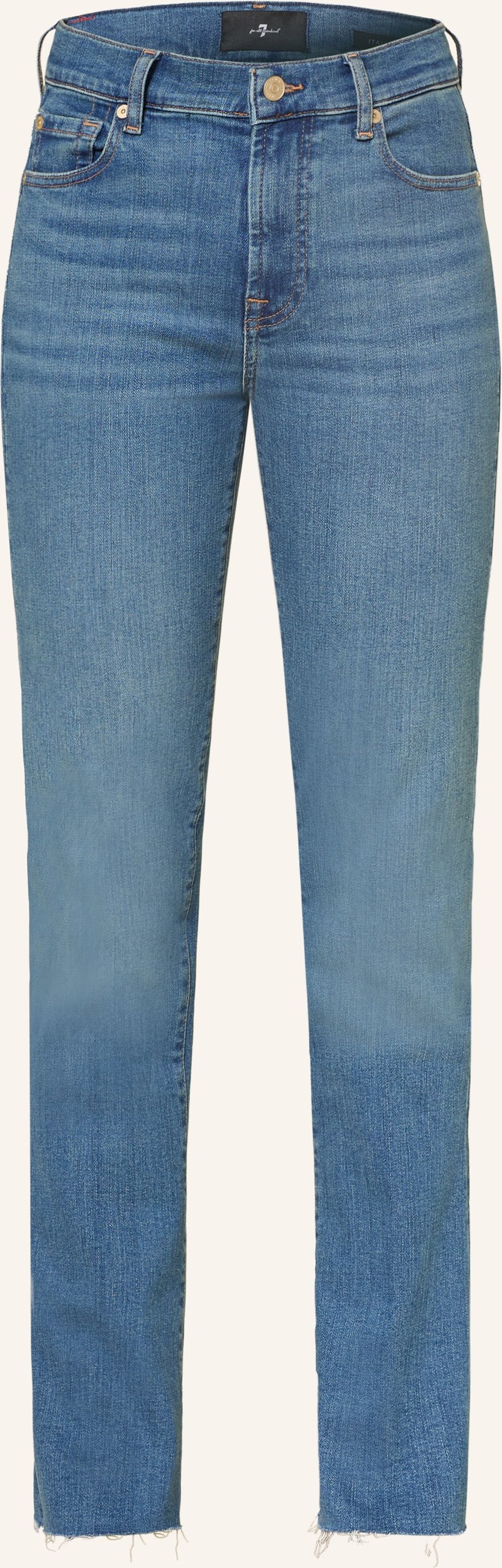 7 For All Mankind Bootcut Jeans blau