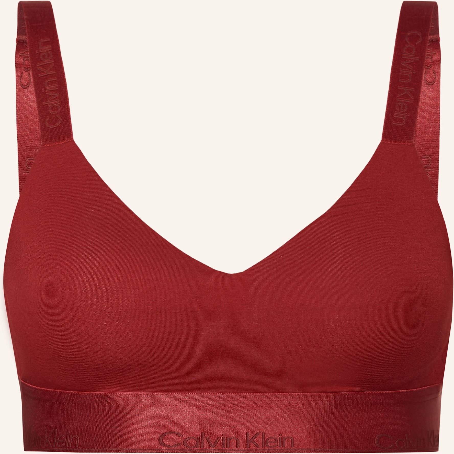 Calvin Klein Bustier Modern Cotton rot