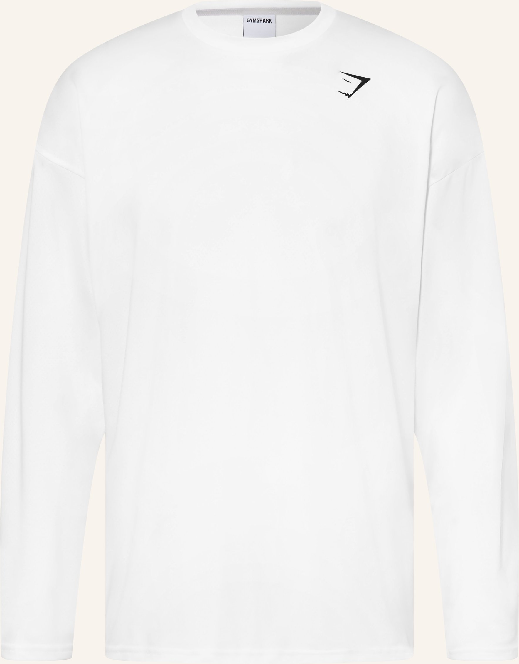 Gymshark Longsleeve Arrival weiss