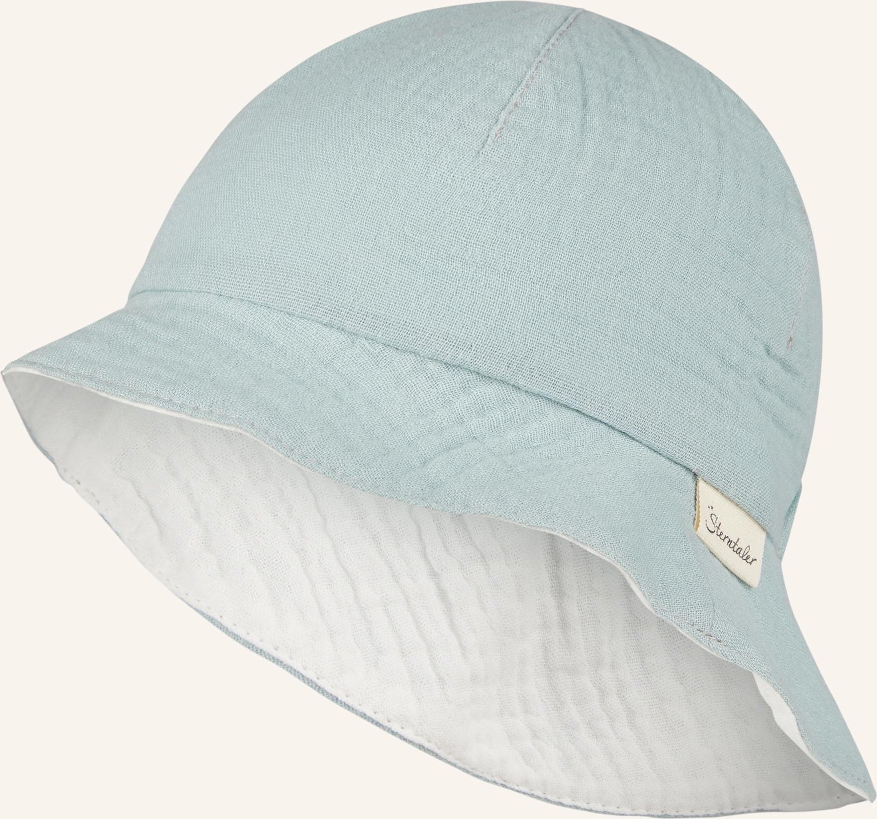 Sterntaler Wende-Sonnenhut Uni blau