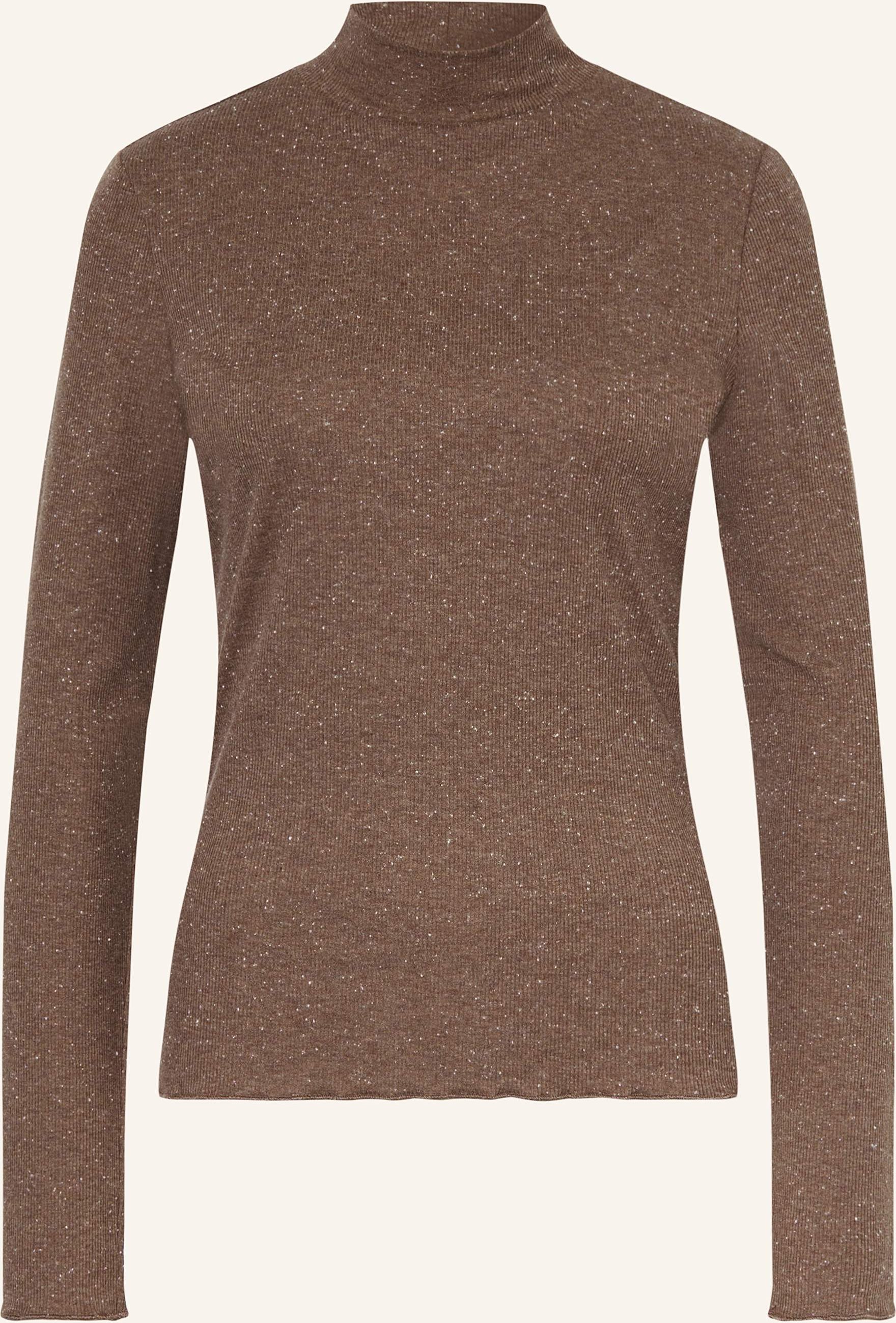 Opus Longsleeve Suhanna Curly braun