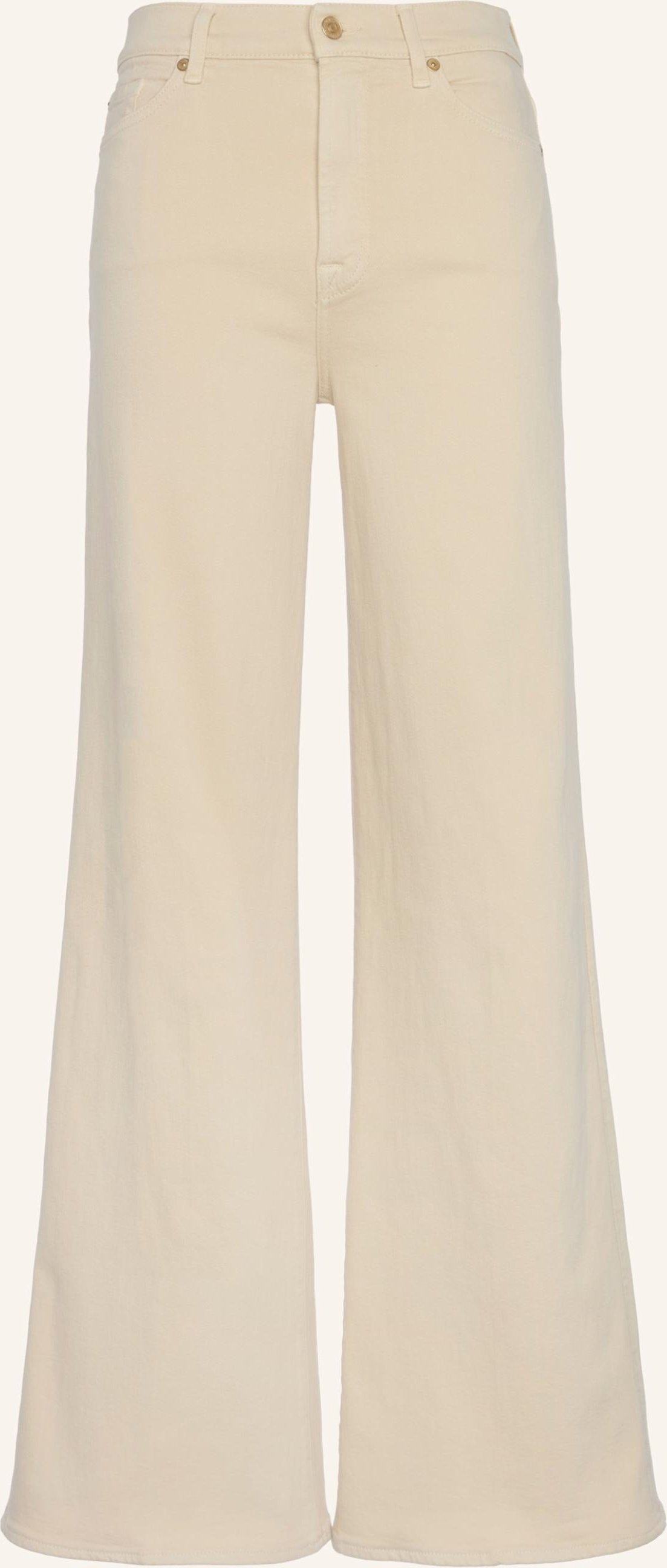 7 For All Mankind Jeans Lotta Wide Fit beige