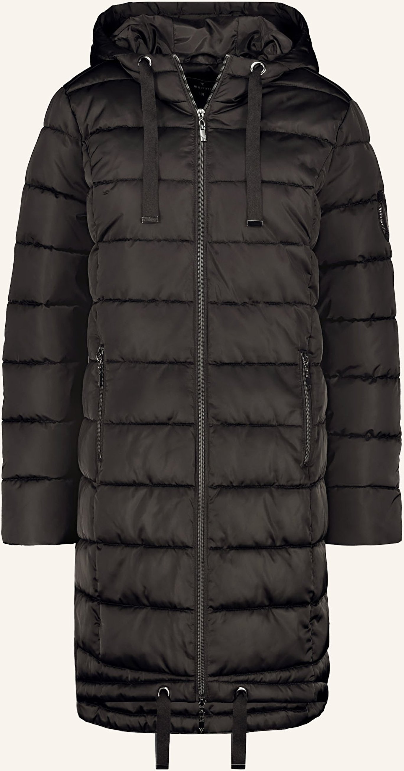 Monari Steppmantel schwarz