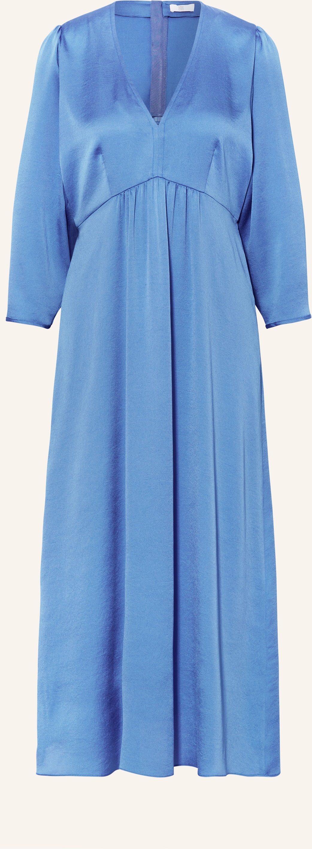 Riani Satinkleid Mit 3/4-Arm blau