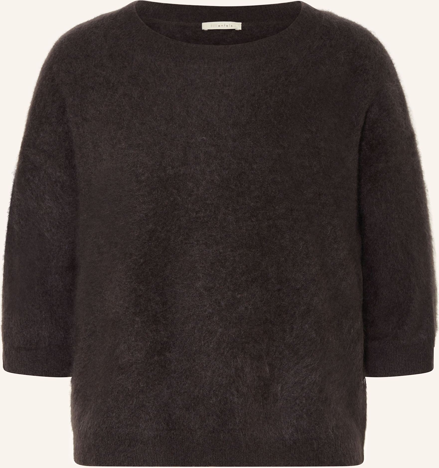 Lilienfels Strickshirt Aus Cashmere braun