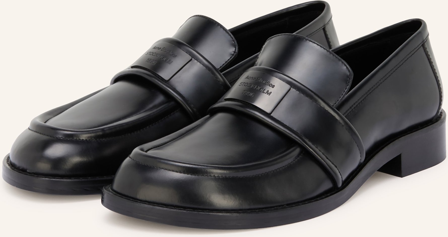Acne Studios Loafer schwarz