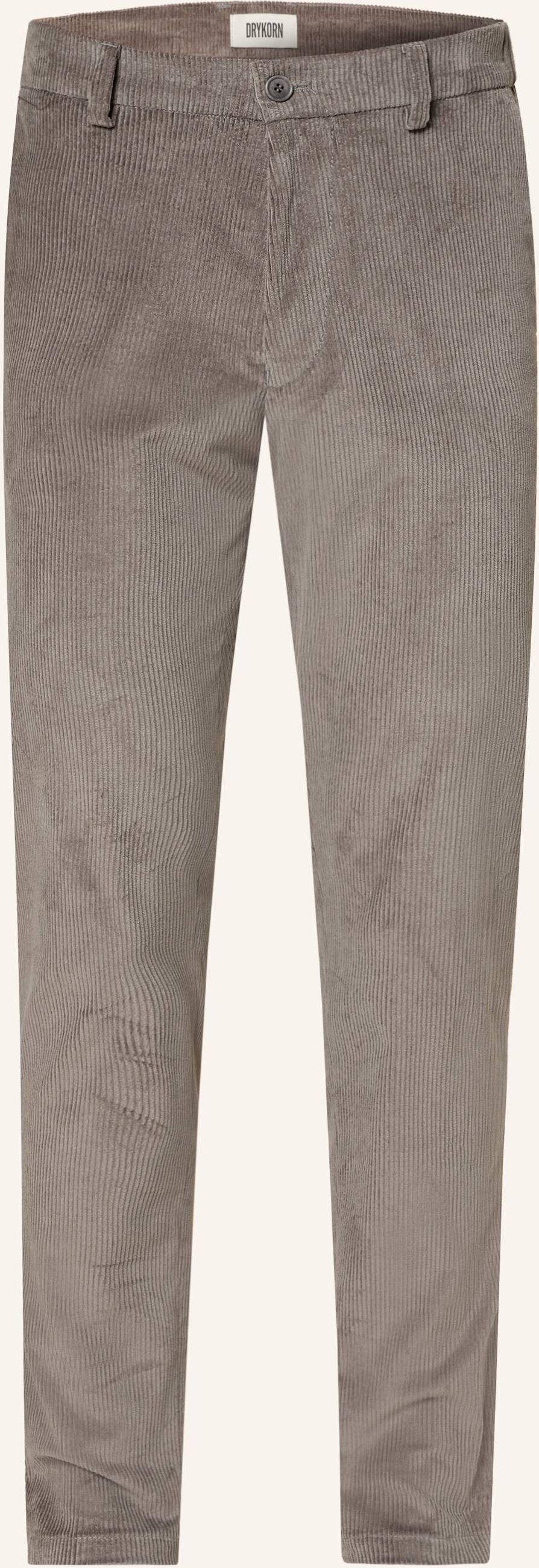 Drykorn Cordchino Ajend Extra Slim Fit grau