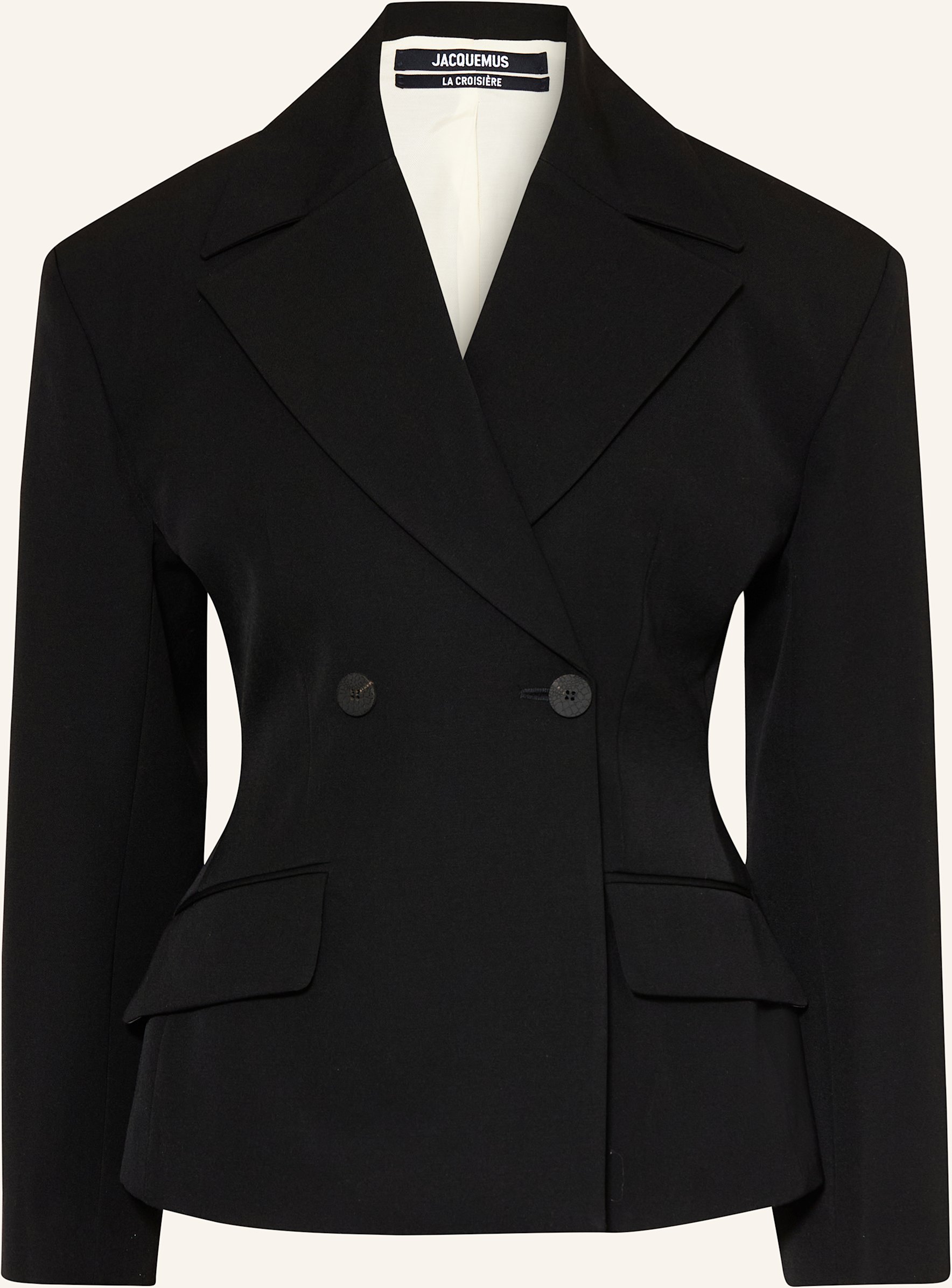 Jacquemus Blazer La Veste Norma schwarz