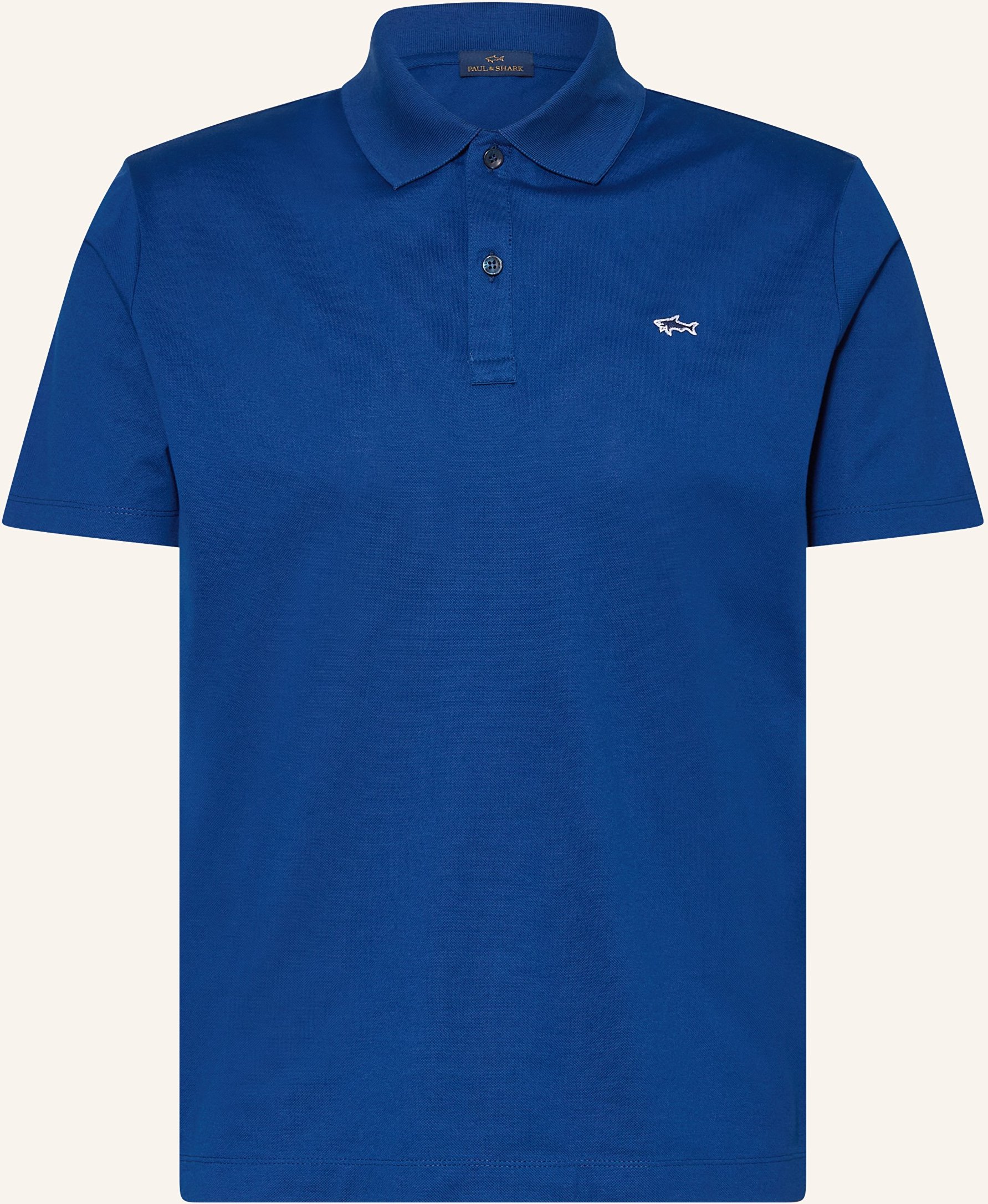 Paul & Shark Piqué-Poloshirt blau