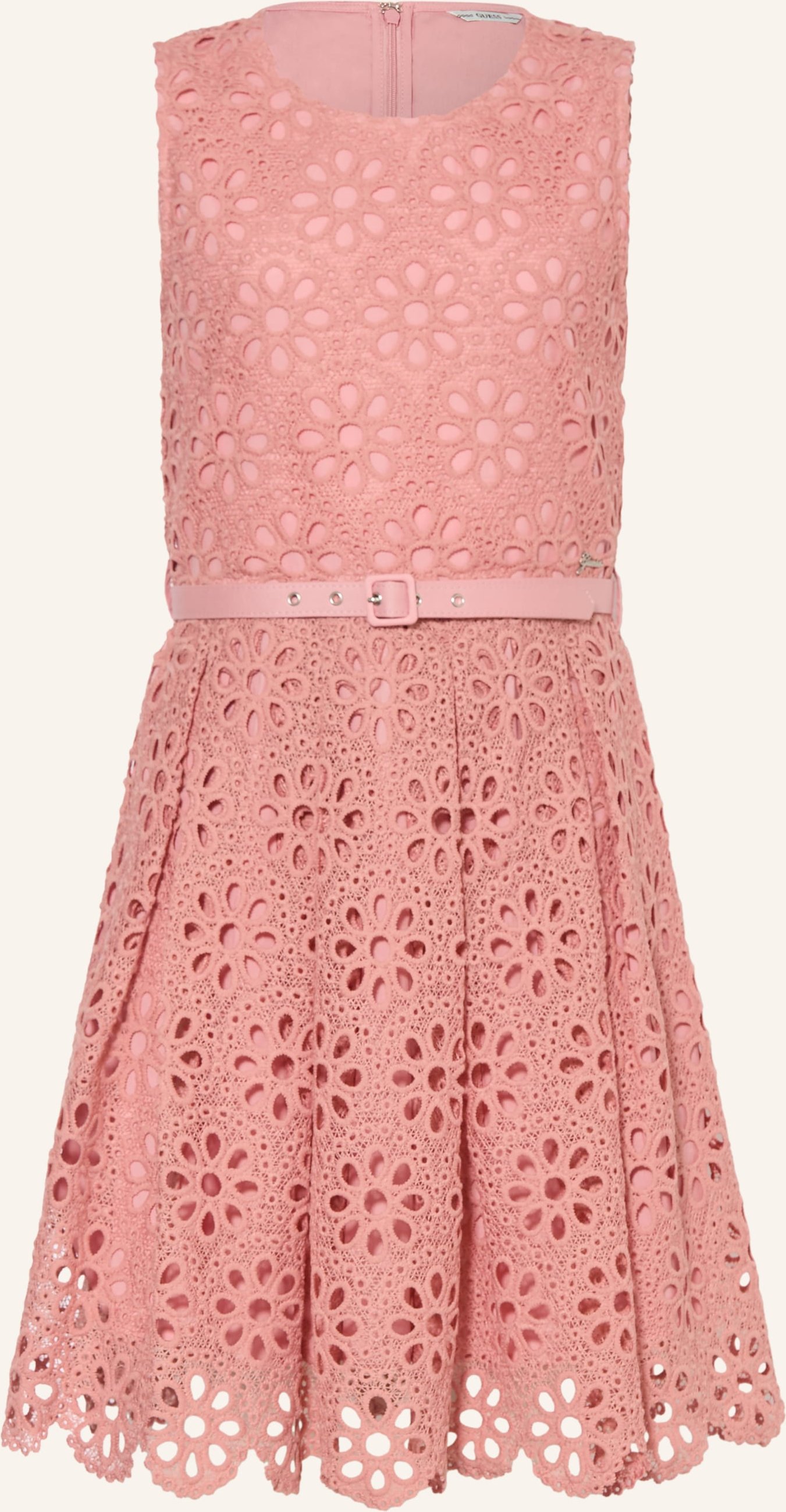 Guess Spitzenkleid pink