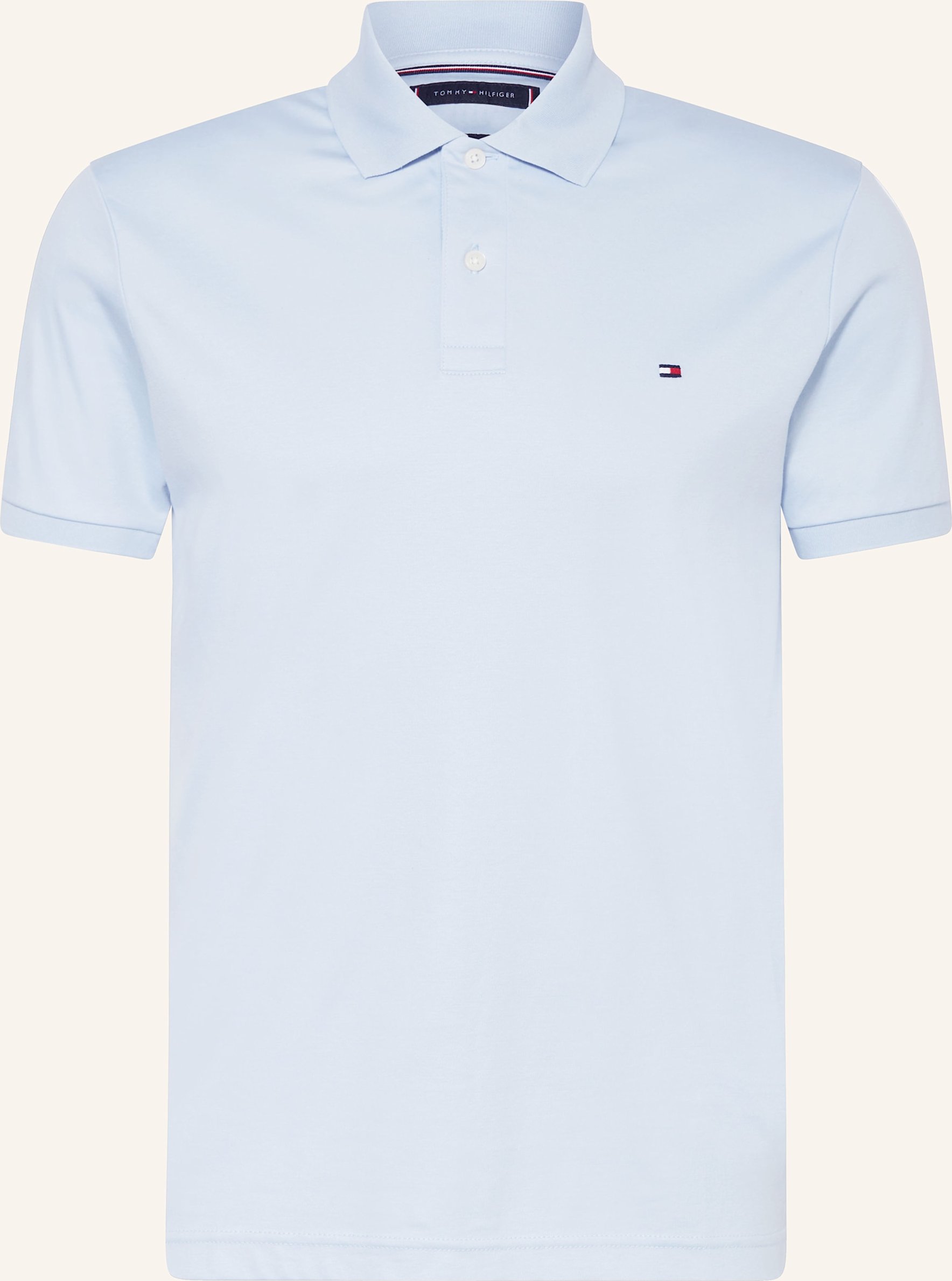 Tommy Hilfiger Jersey-Poloshirt Regular Fit blau