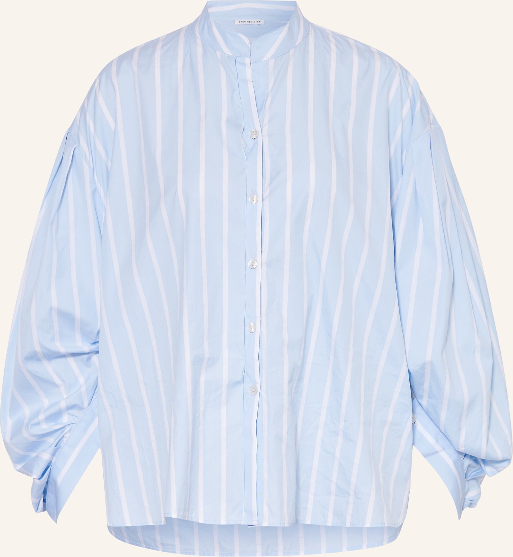 True Religion Oversized-Bluse Vicky blau