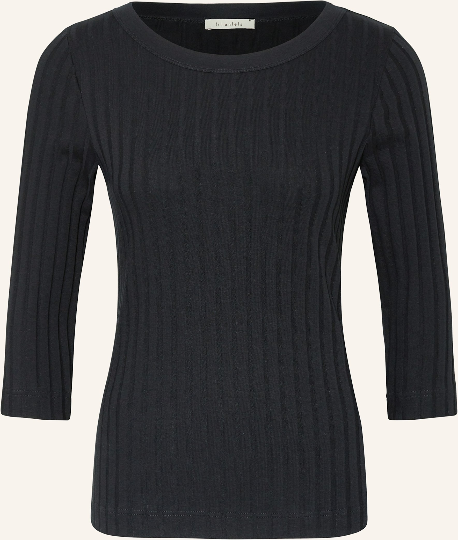 Lilienfels Shirt Mit 3/4-Arm schwarz