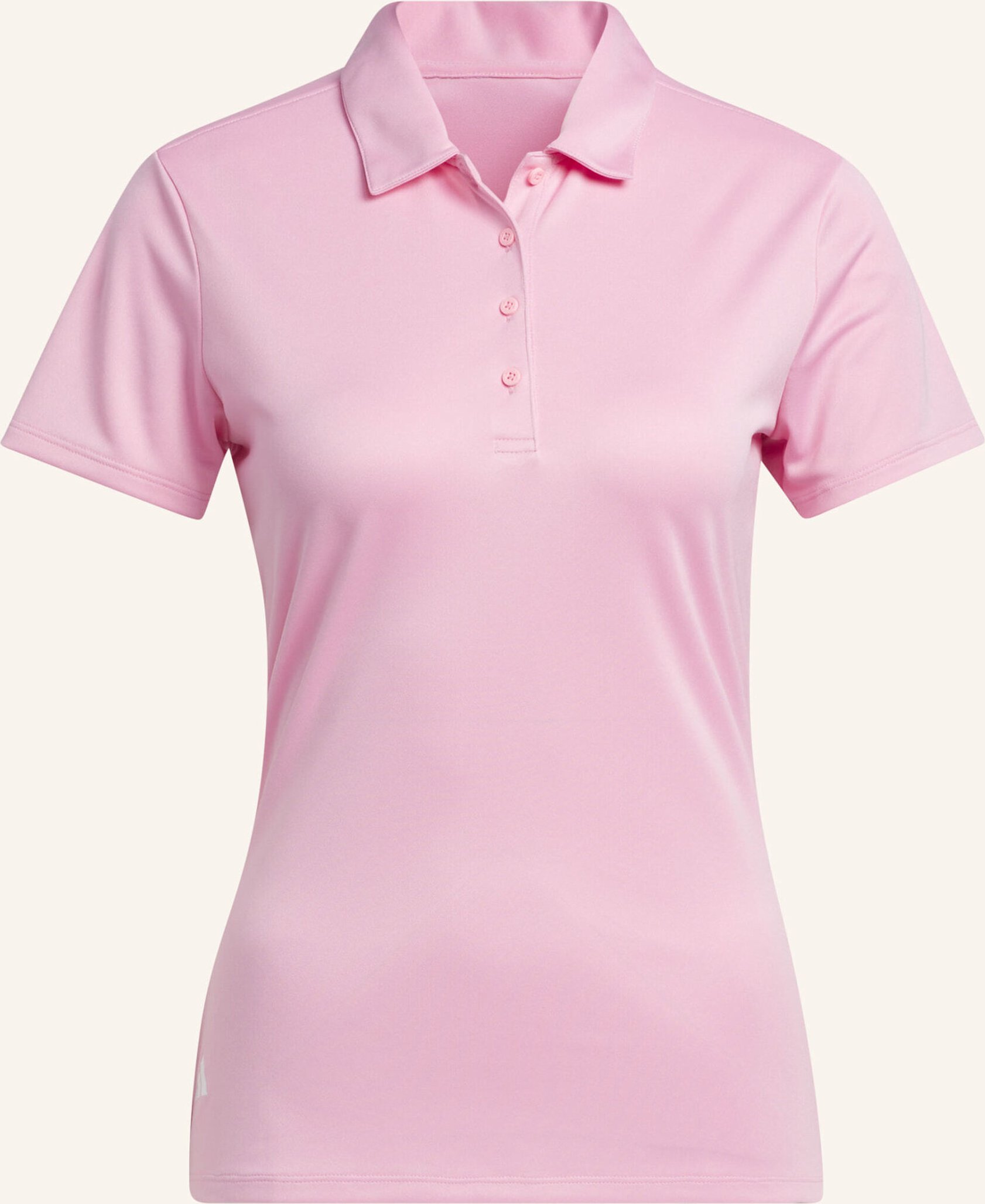 Thumbnail - Adidas Solid Performance Short Sleeve Poloshirt Für Damen pink