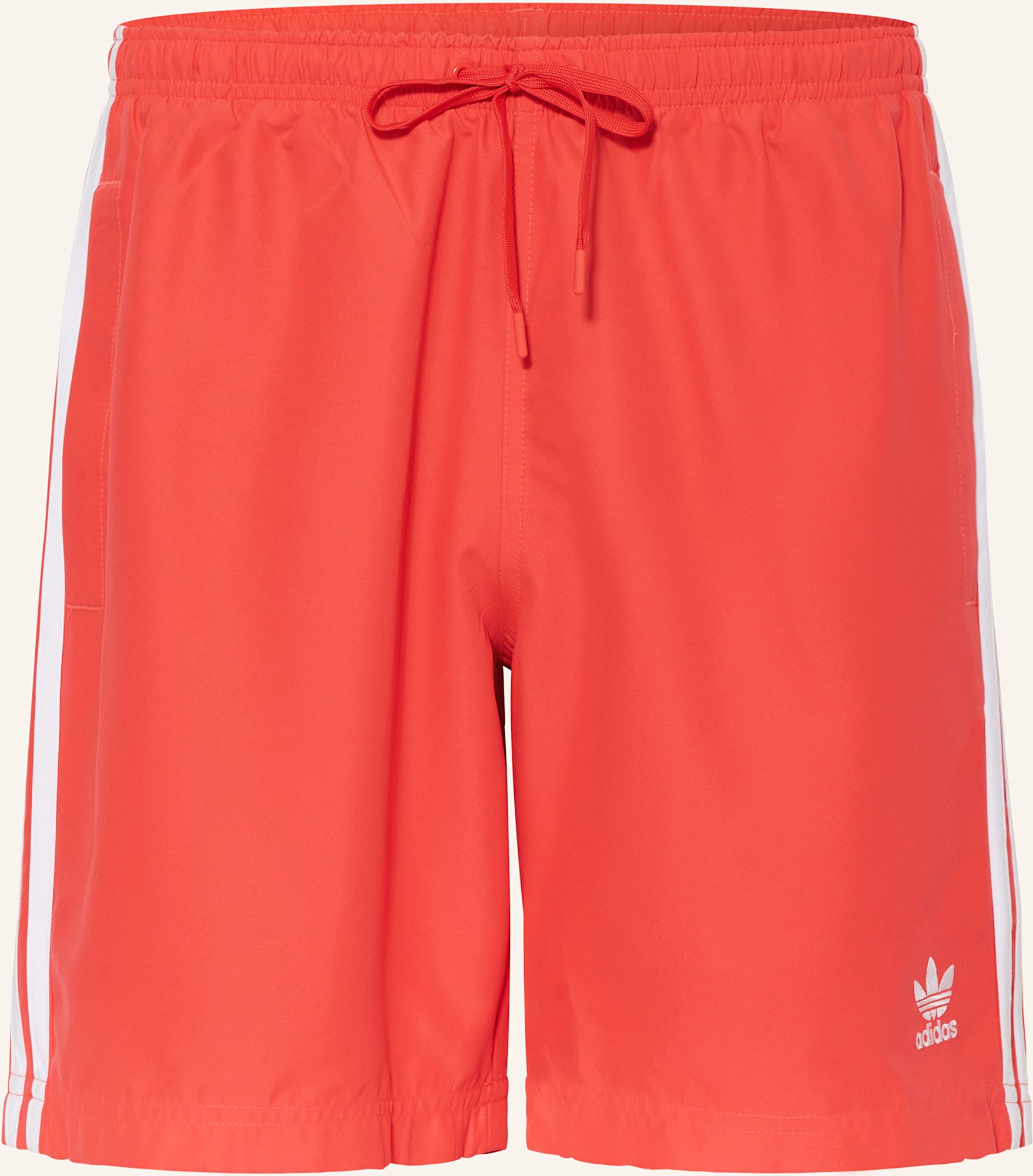 Adidas Originals Badeshorts Adicolor 3-Streifen 8-Inch rot