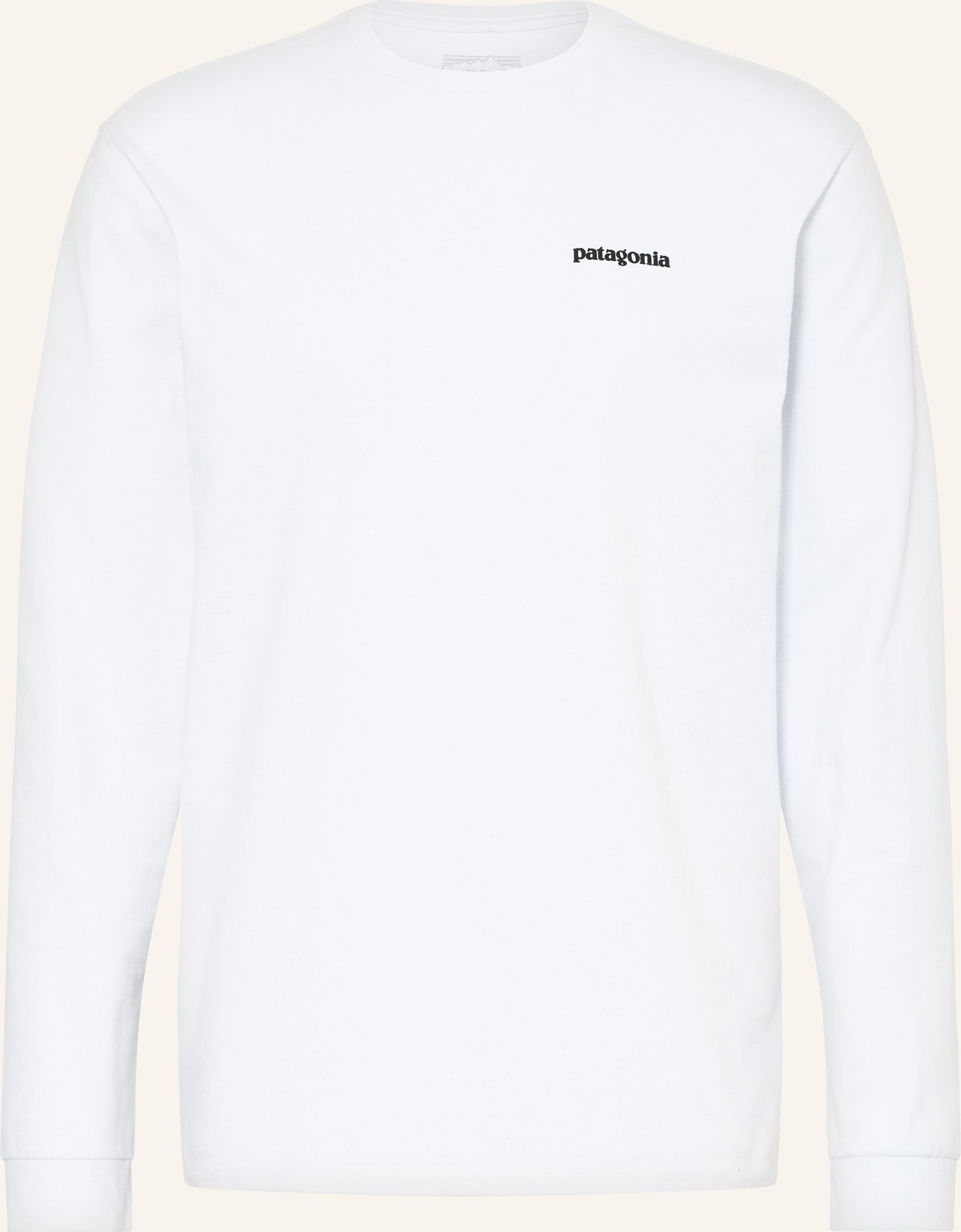 Patagonia Longsleeve P-6 weiss