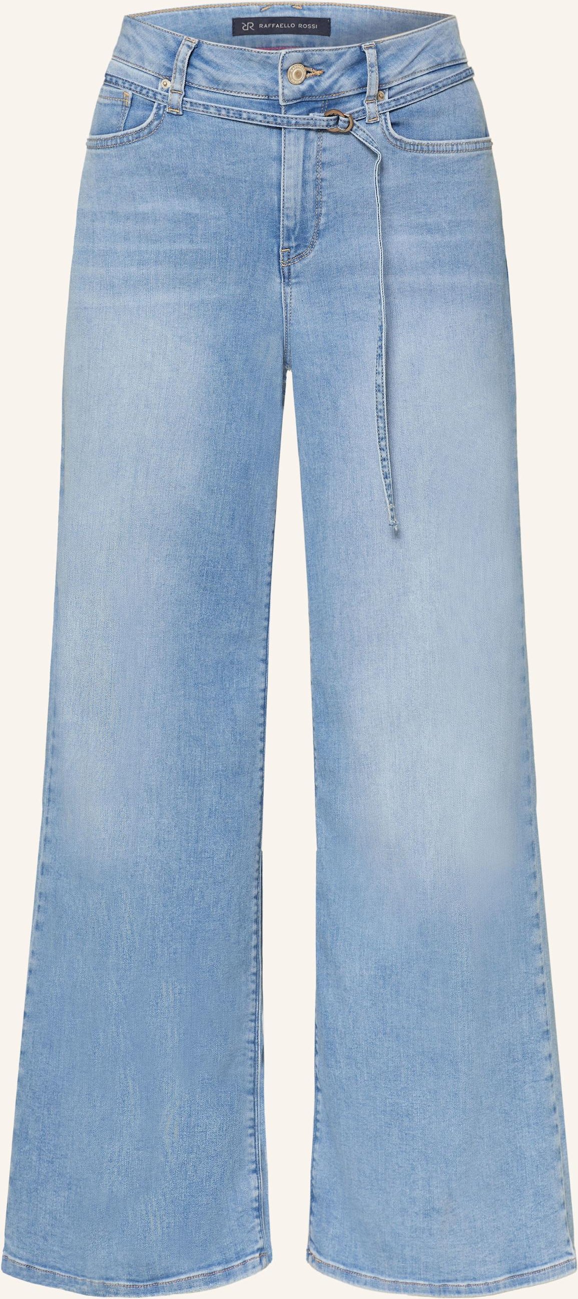 Raffaello Rossi Flared Jeans Sventy B blau