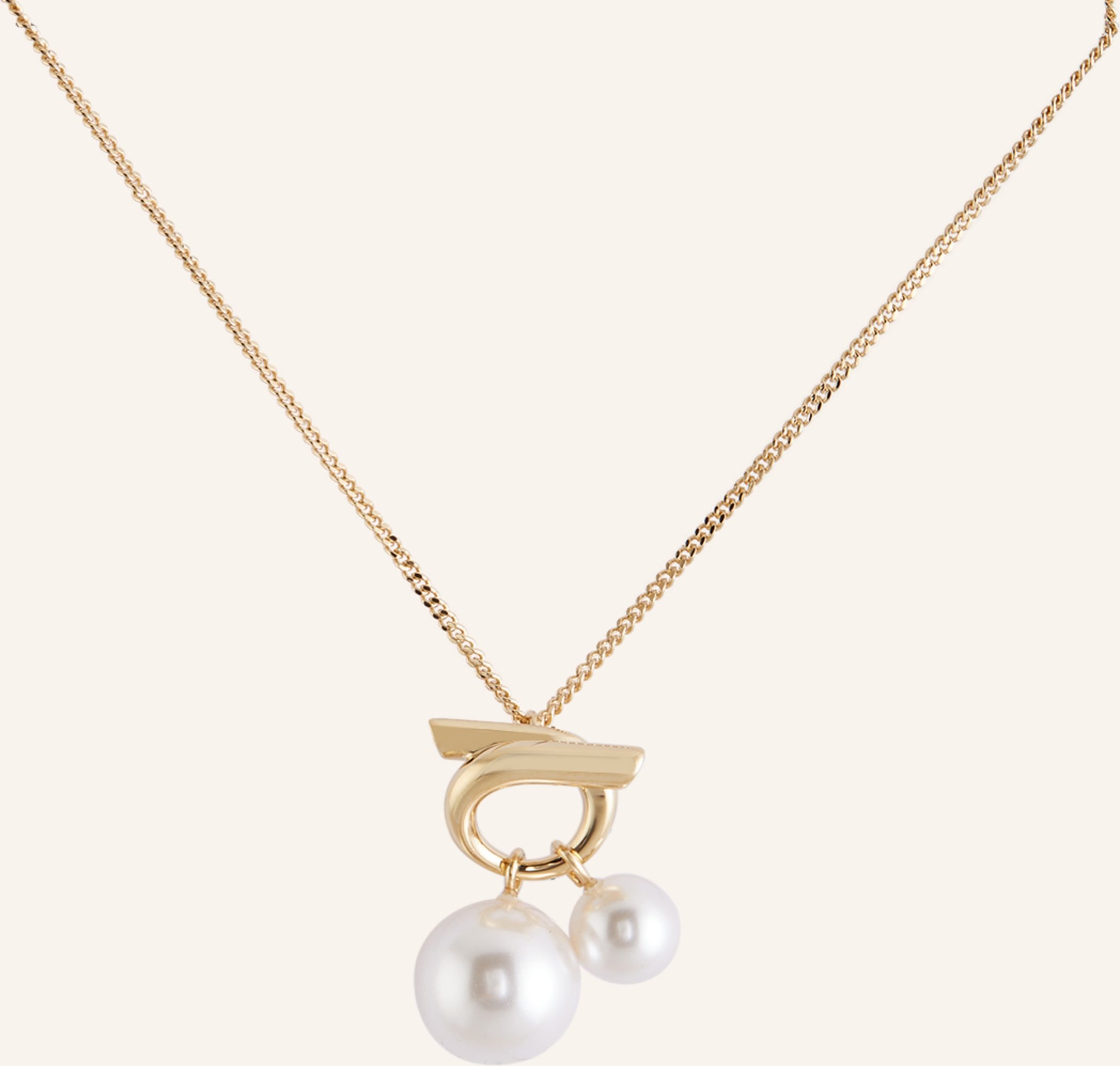 Ferragamo Halskette Ganwavpe gold