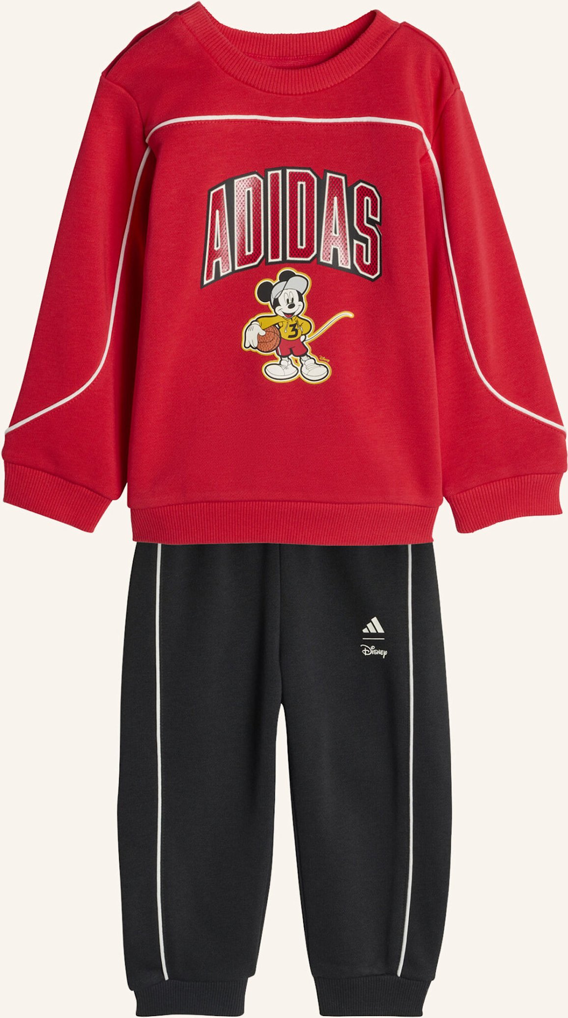 Thumbnail - Adidas Adidas Disney Micky Maus Jogginganzug rot