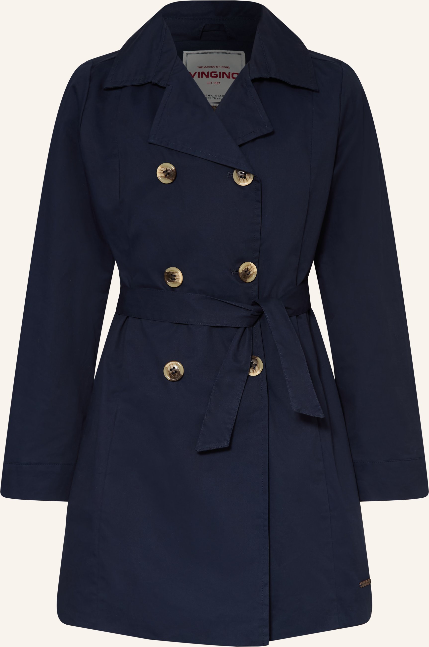 Vingino Trenchcoat Tuvanne blau