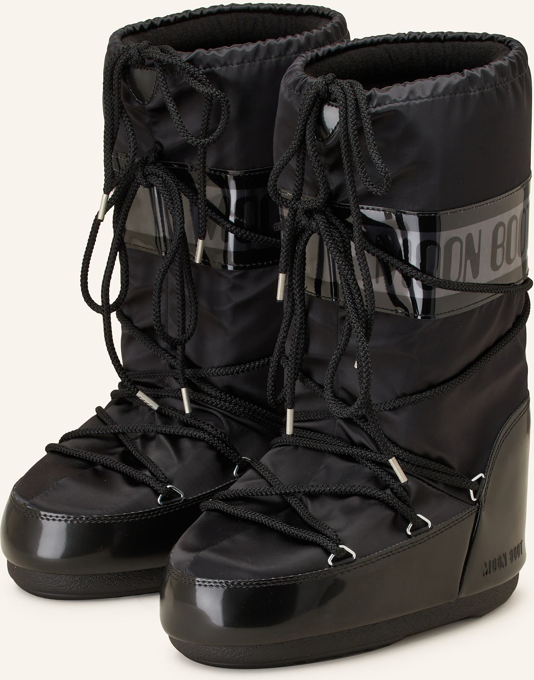Moon Boot Moon Boots Icon Glance schwarz