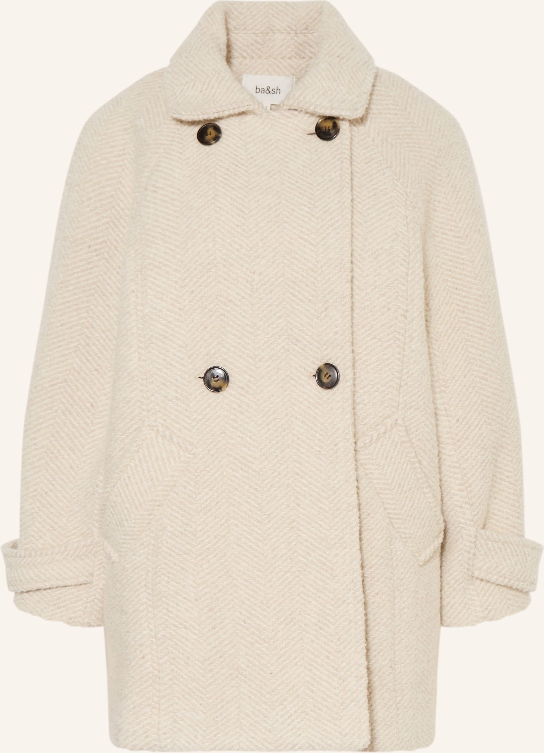 Ba&Sh Cabanmantel Olsom weiss