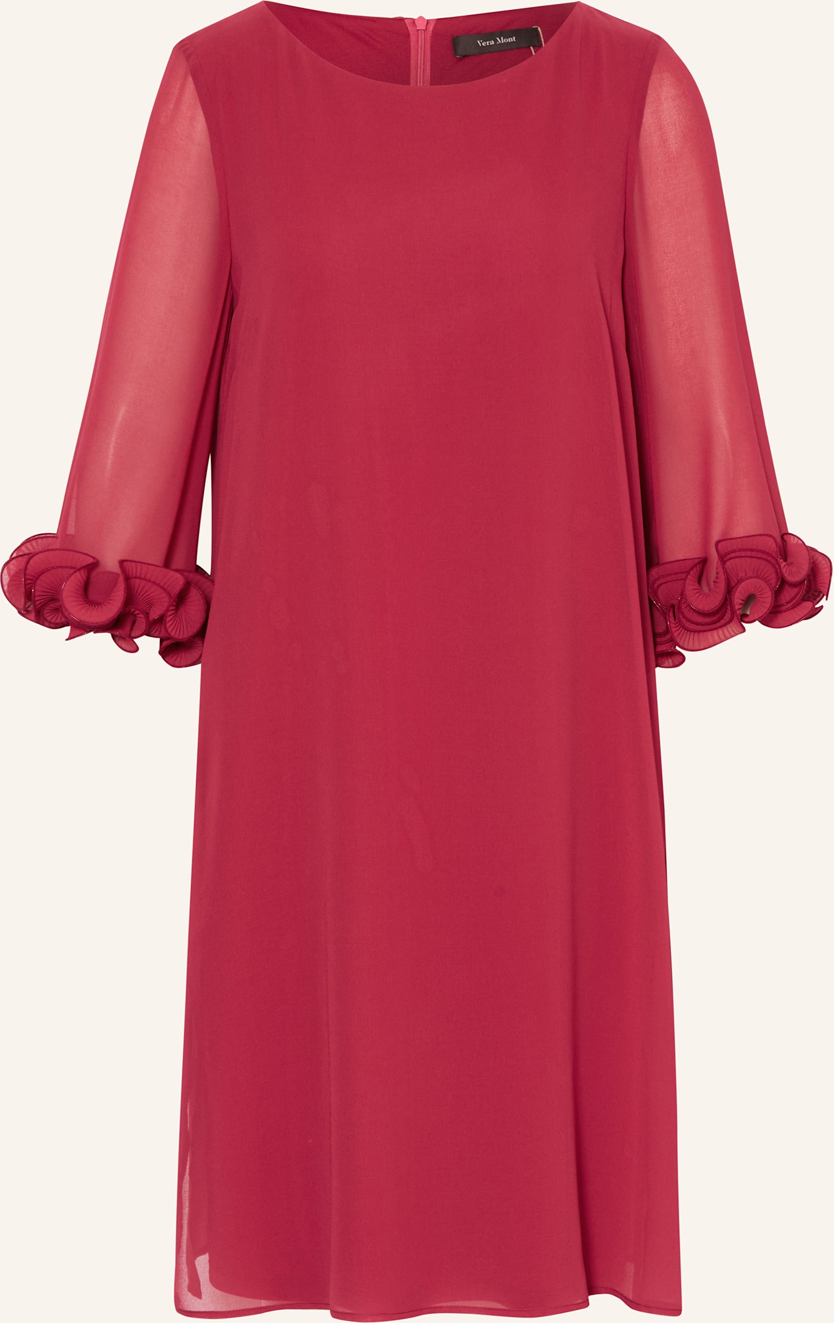 Vera Mont Cocktailkleid Mit 3/4-Arm rot