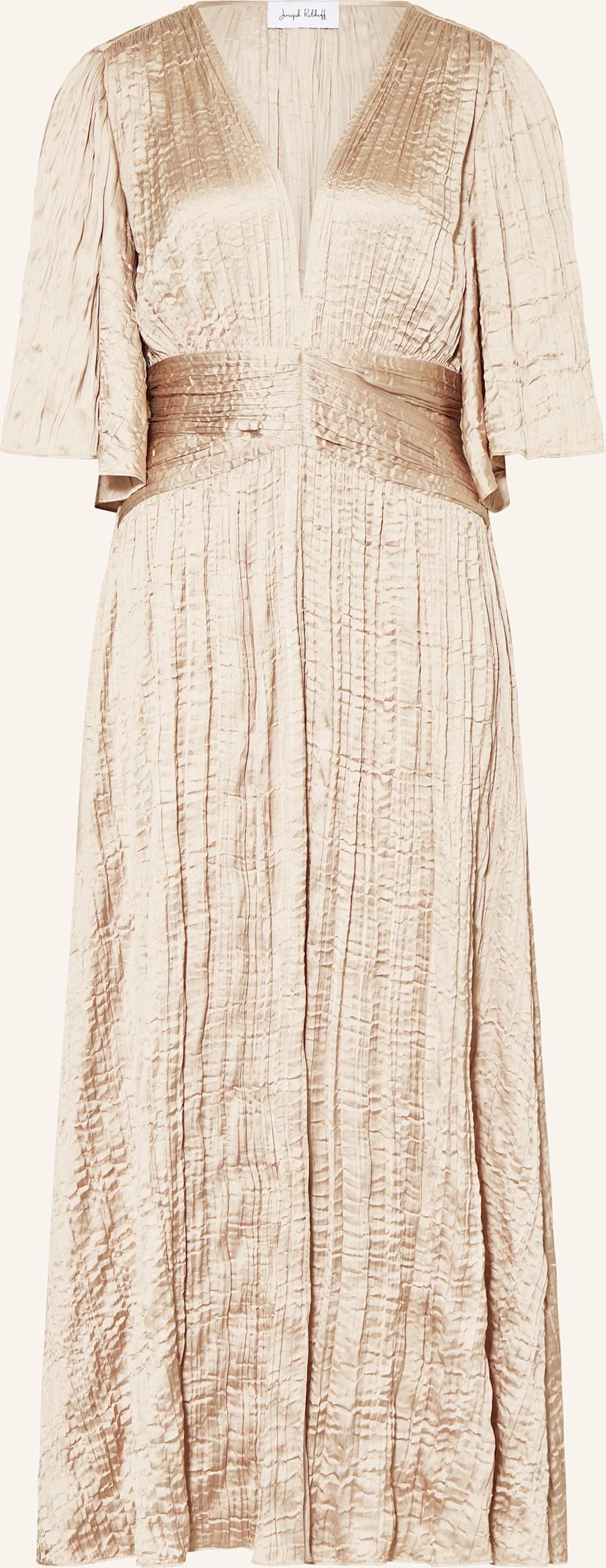 Joseph Ribkoff Satinkleid beige