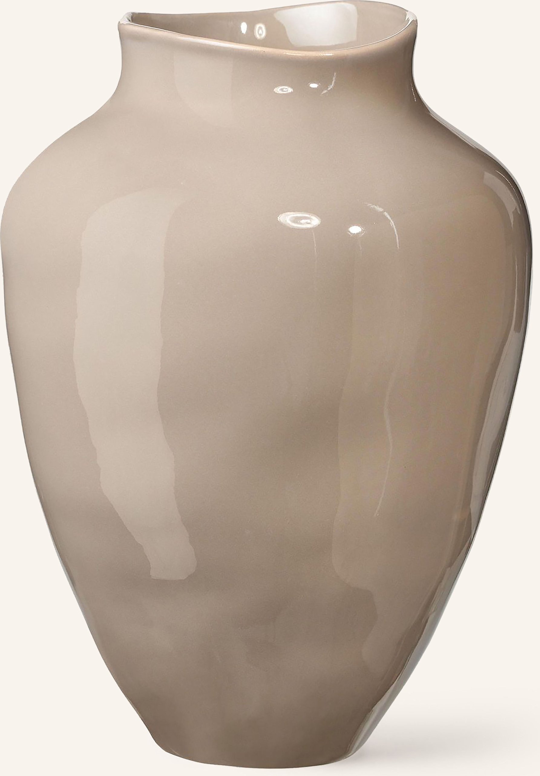 Westwing Collection Vase Latona beige