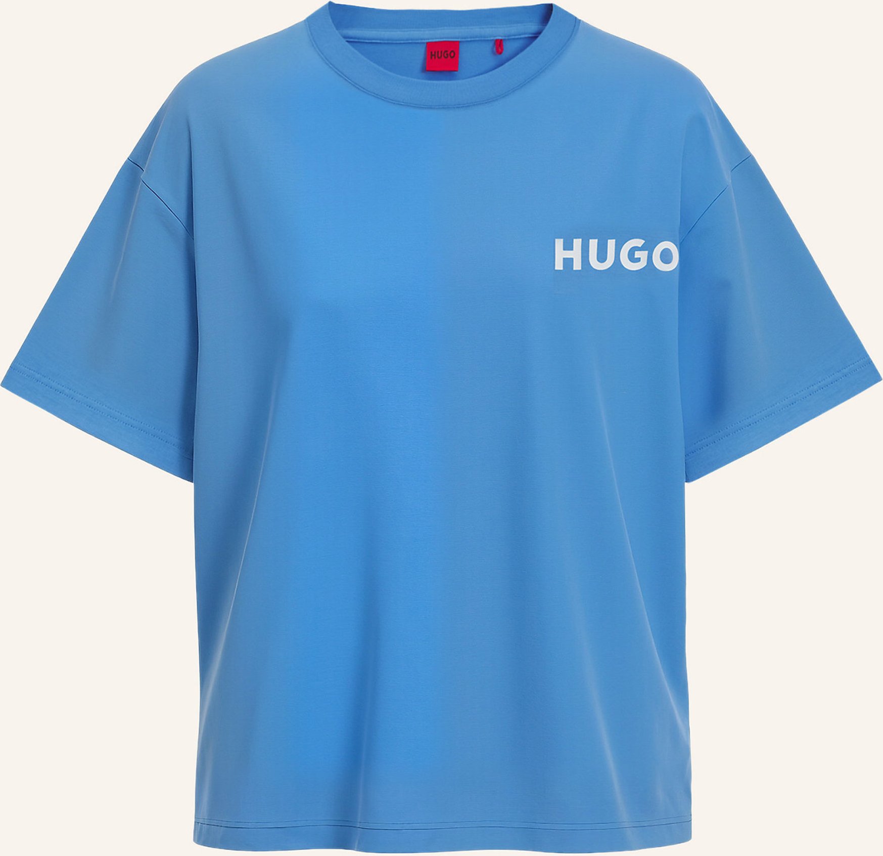 Hugo Pyjama-Oberteil Unite_T-Shirt Relaxed Fit blau