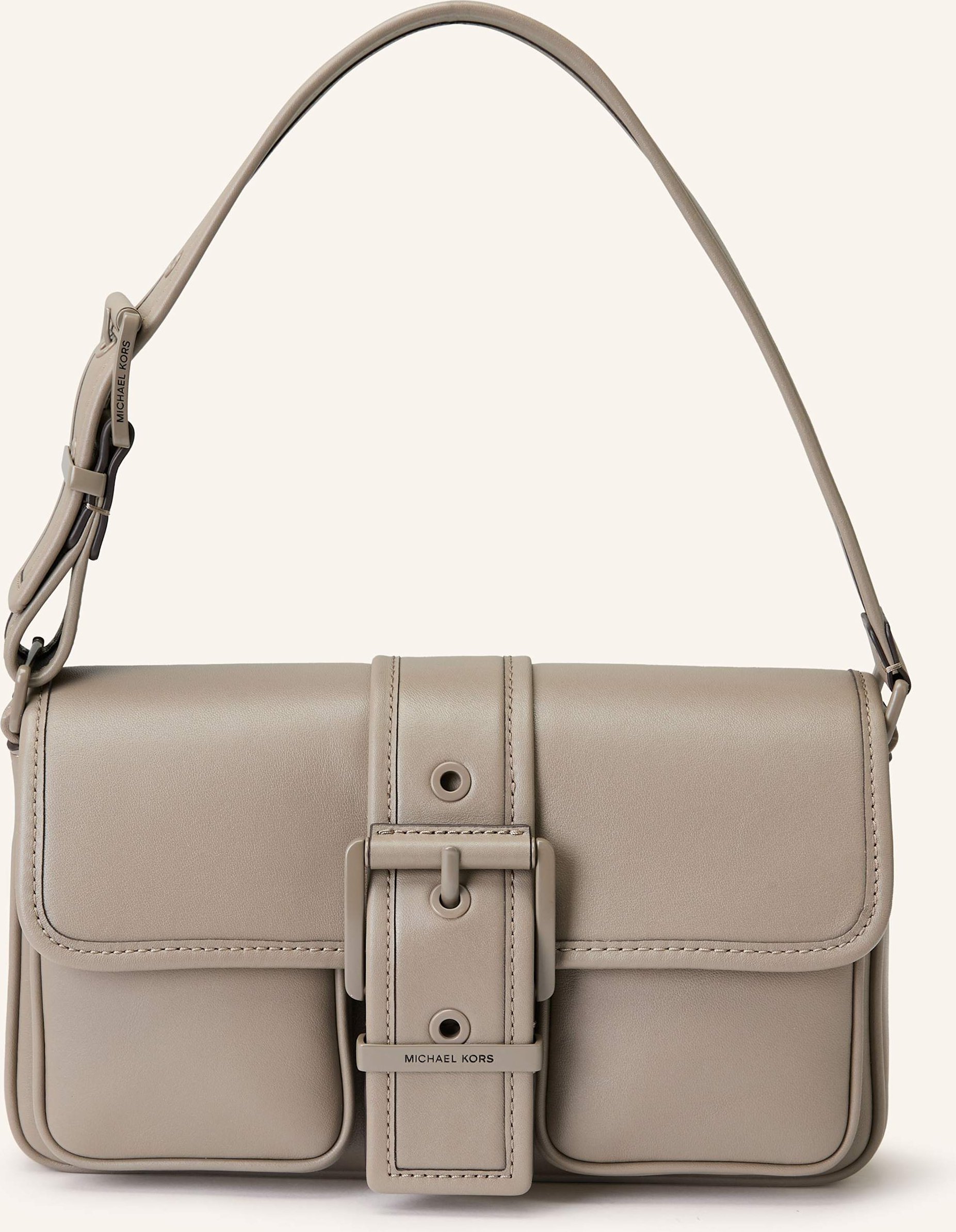 Thumbnail - Michael Kors Schultertasche Colby beige